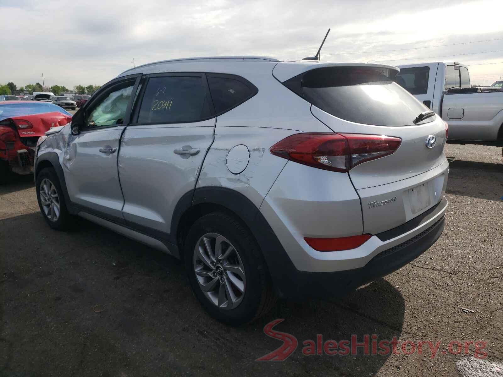 KM8J3CA46HU344351 2017 HYUNDAI TUCSON