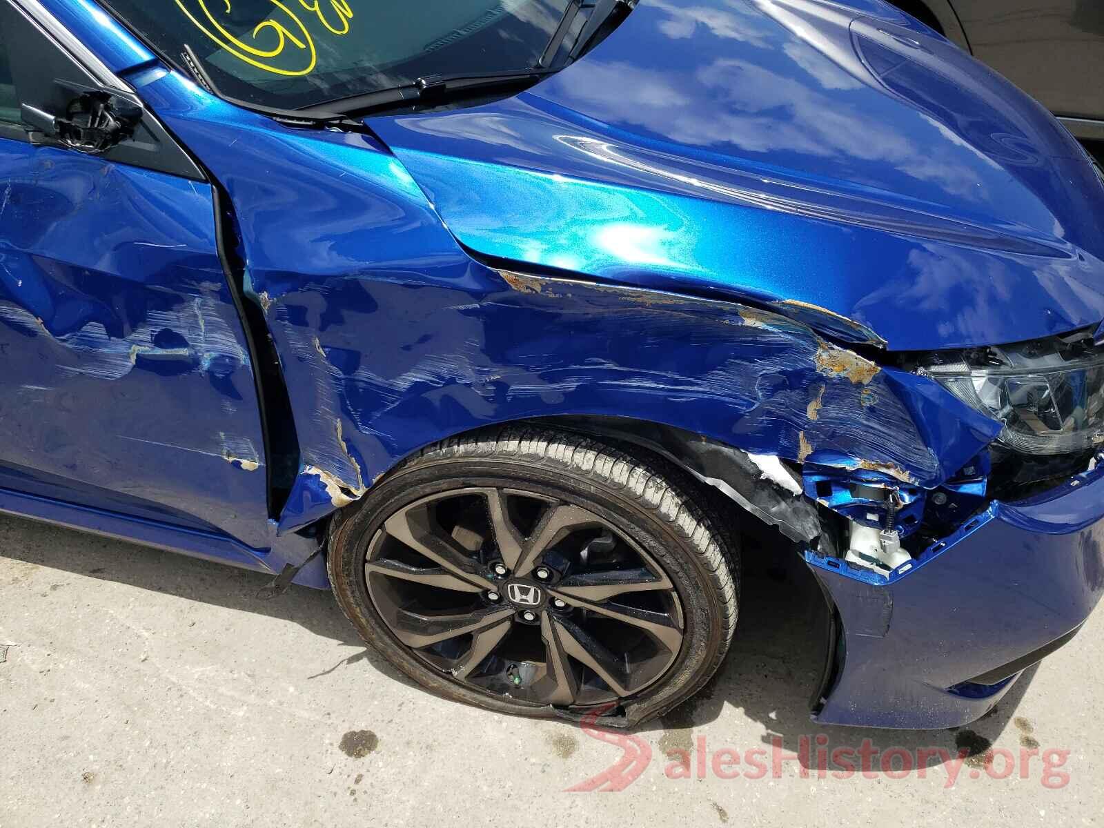 2HGFC2F89KH571870 2019 HONDA CIVIC