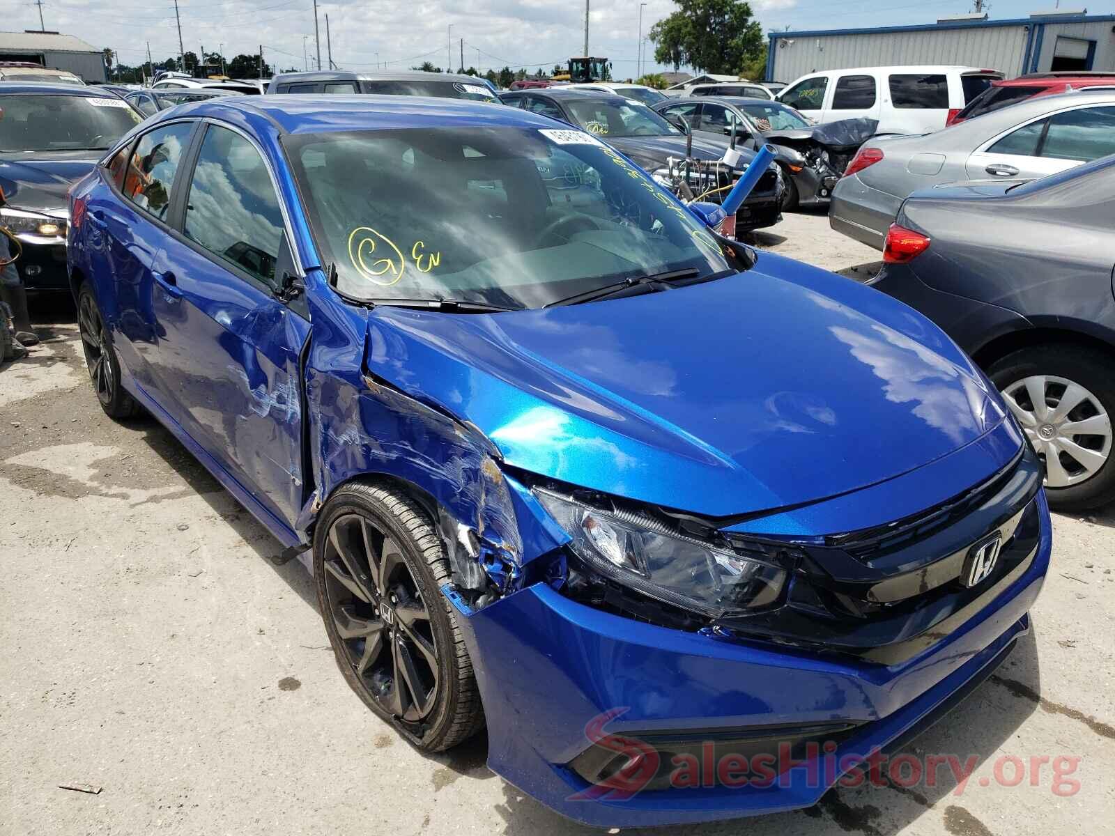 2HGFC2F89KH571870 2019 HONDA CIVIC