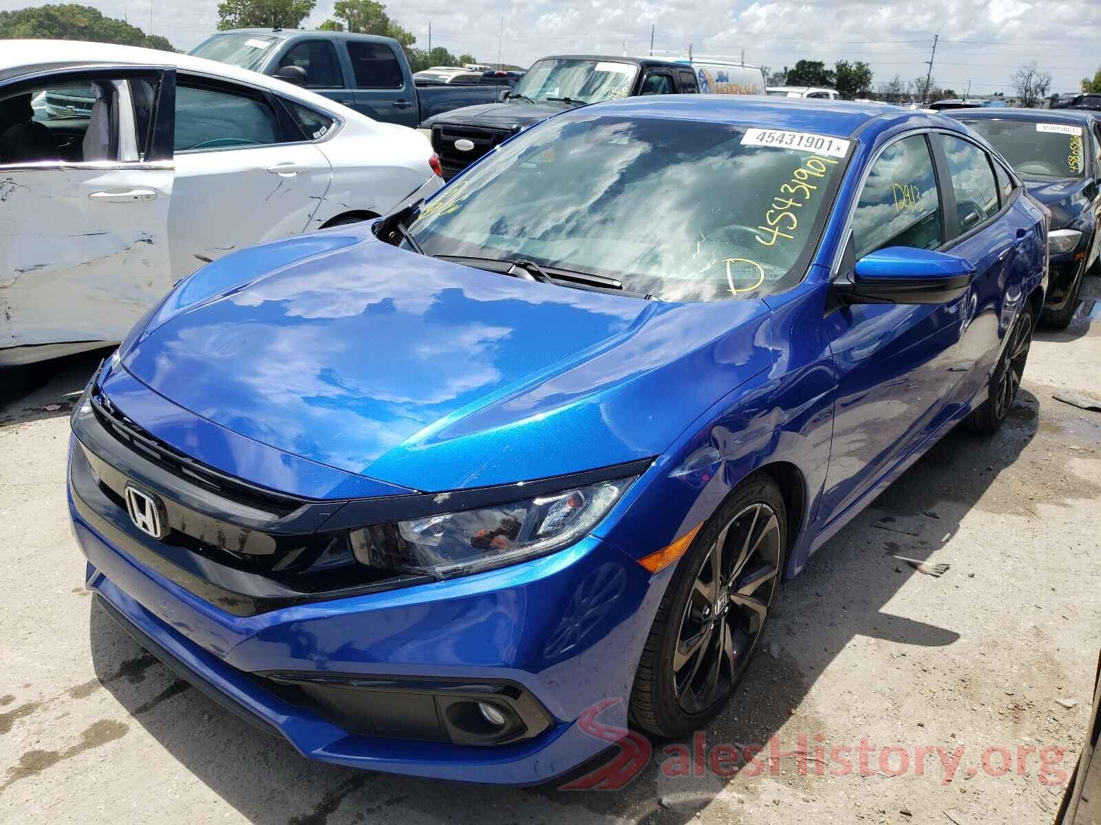 2HGFC2F89KH571870 2019 HONDA CIVIC