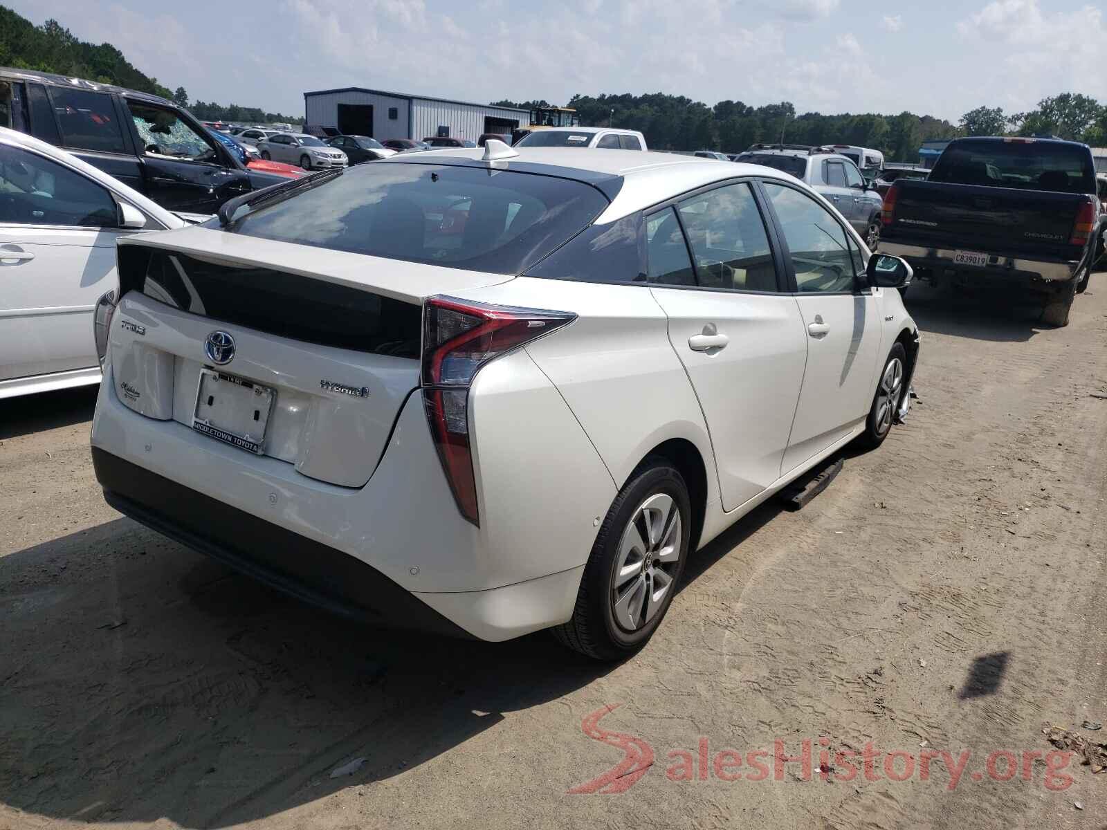 JTDKARFU1J3068523 2018 TOYOTA PRIUS