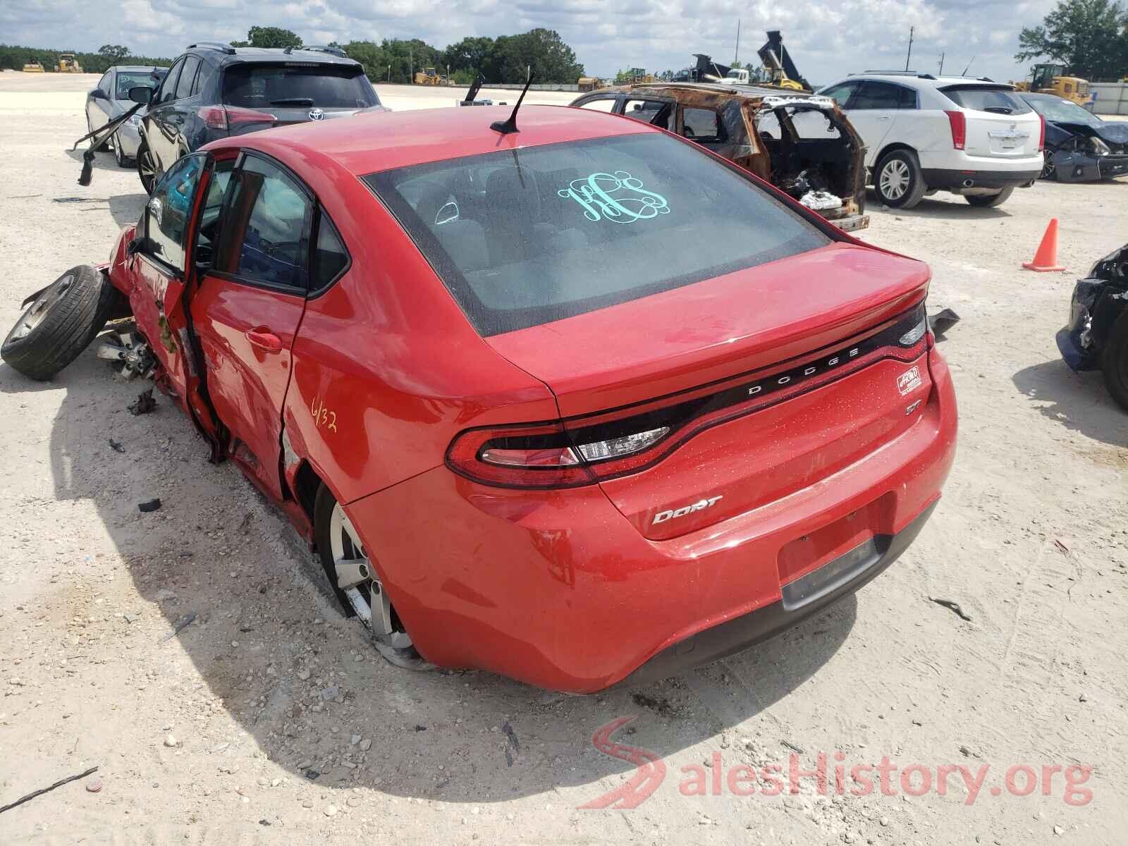 1C3CDFBB6GD766437 2016 DODGE DART