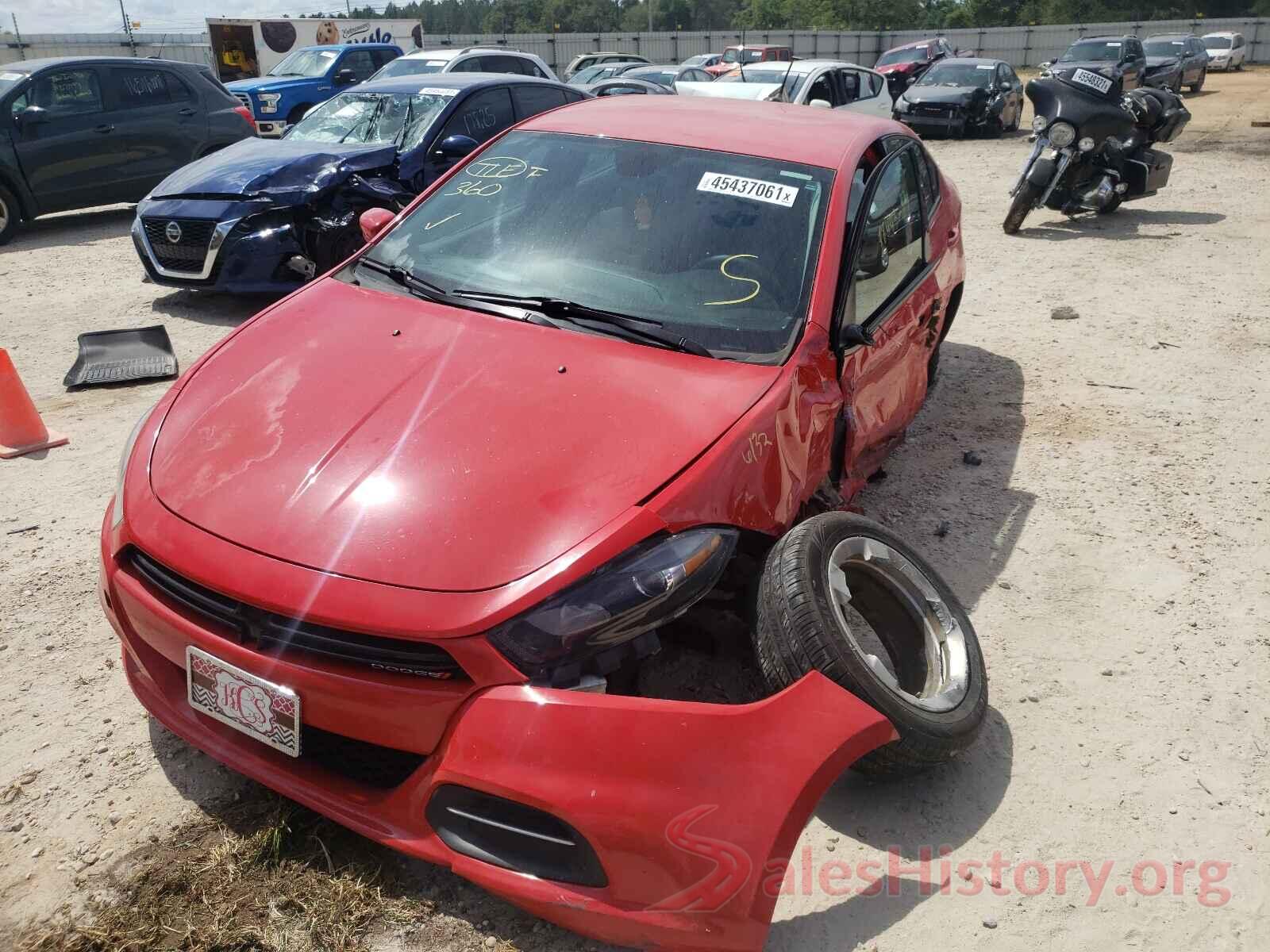 1C3CDFBB6GD766437 2016 DODGE DART