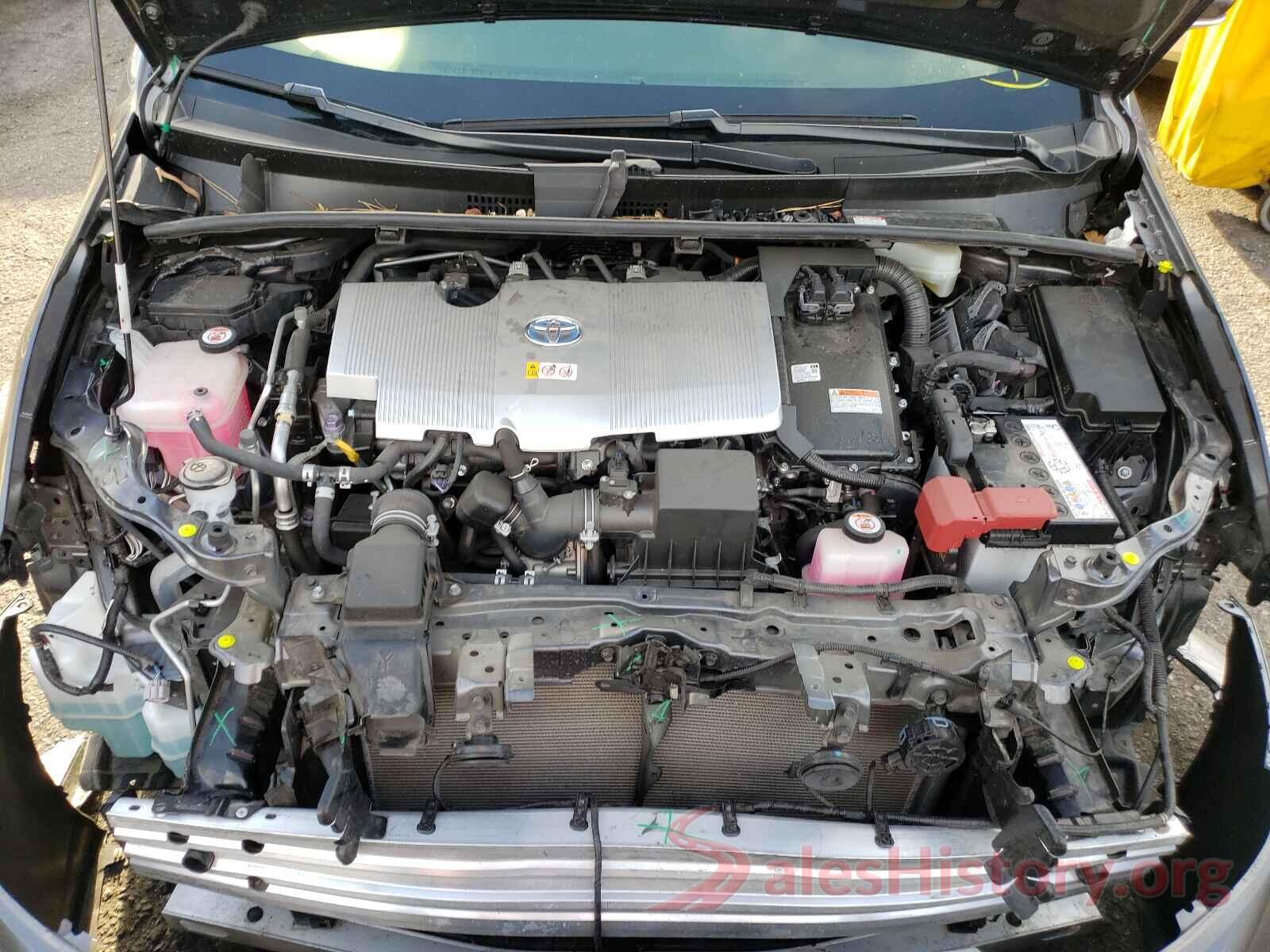 JTDKARFU5K3091885 2019 TOYOTA PRIUS