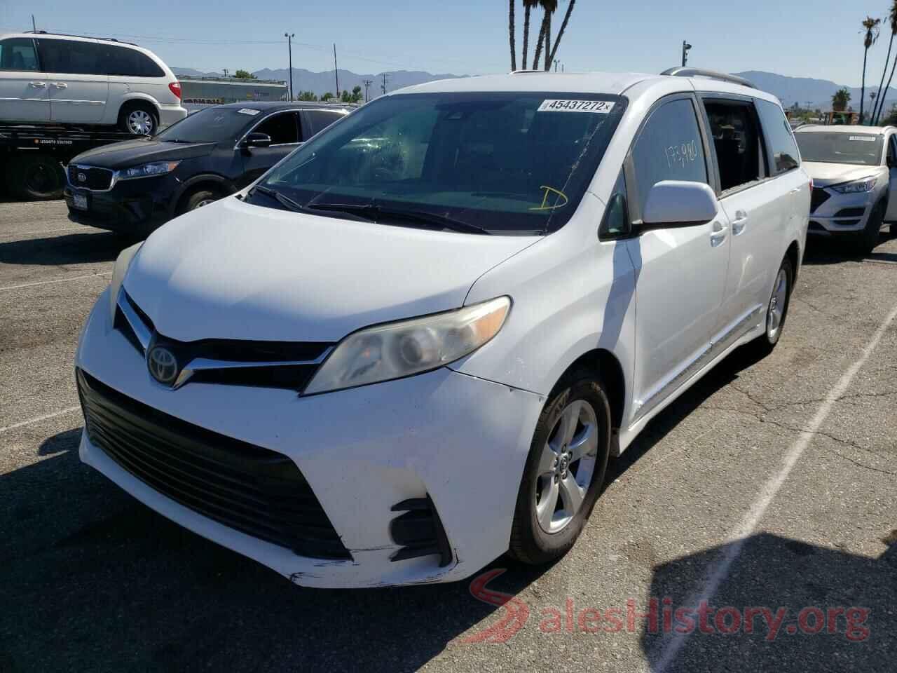 5TDKZ3DC6JS907838 2018 TOYOTA SIENNA