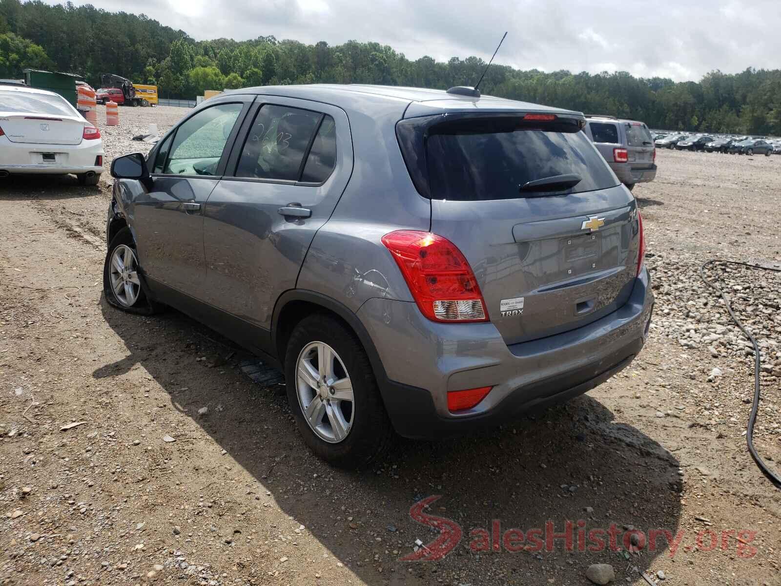 3GNCJKSB1LL153439 2020 CHEVROLET TRAX