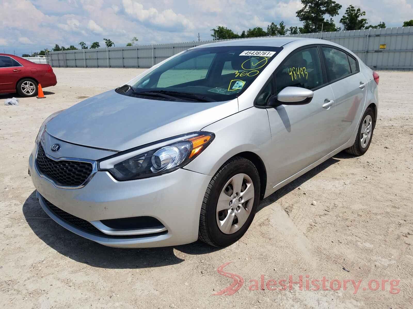 KNAFK4A66G5555124 2016 KIA FORTE