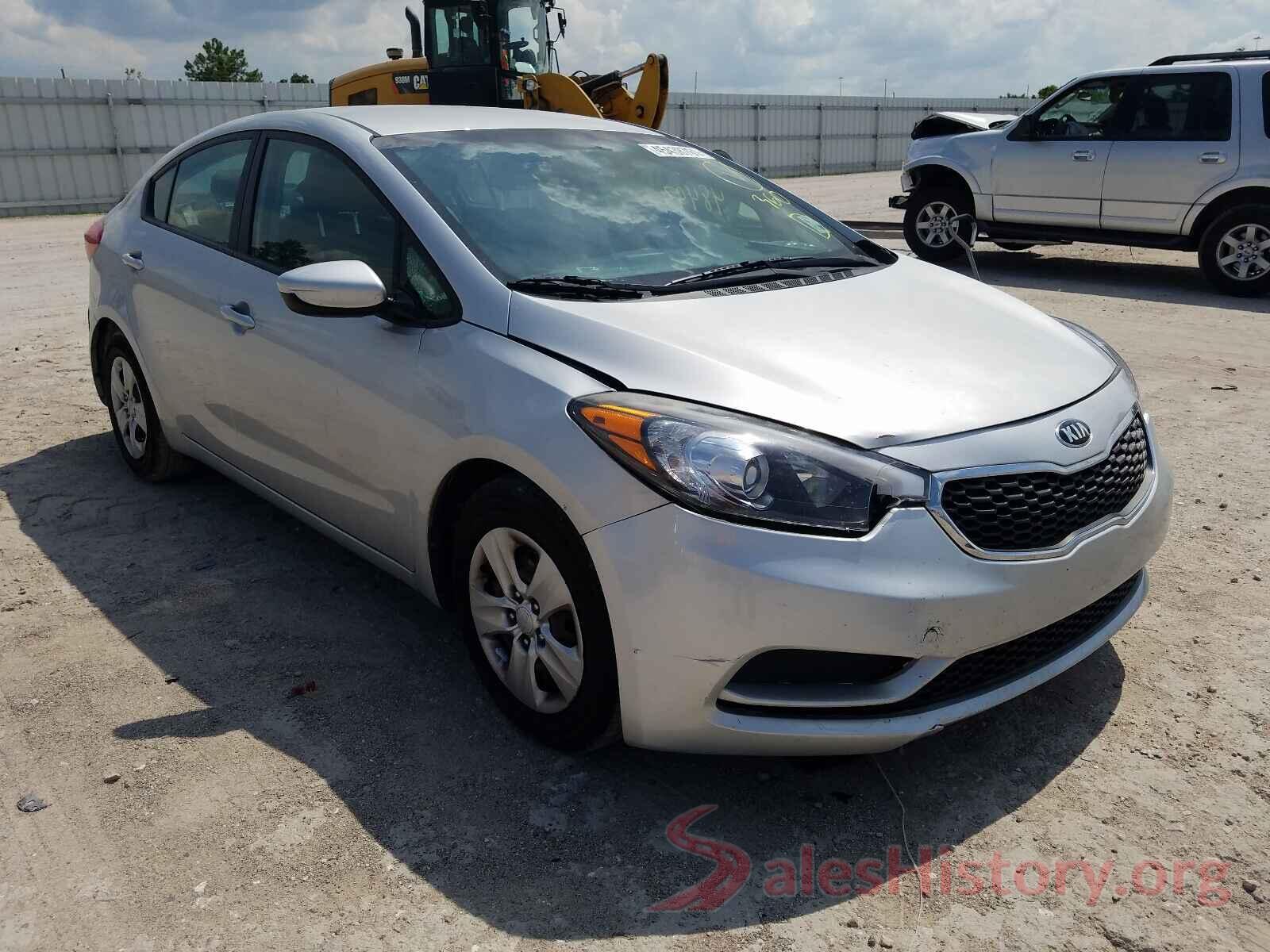 KNAFK4A66G5555124 2016 KIA FORTE