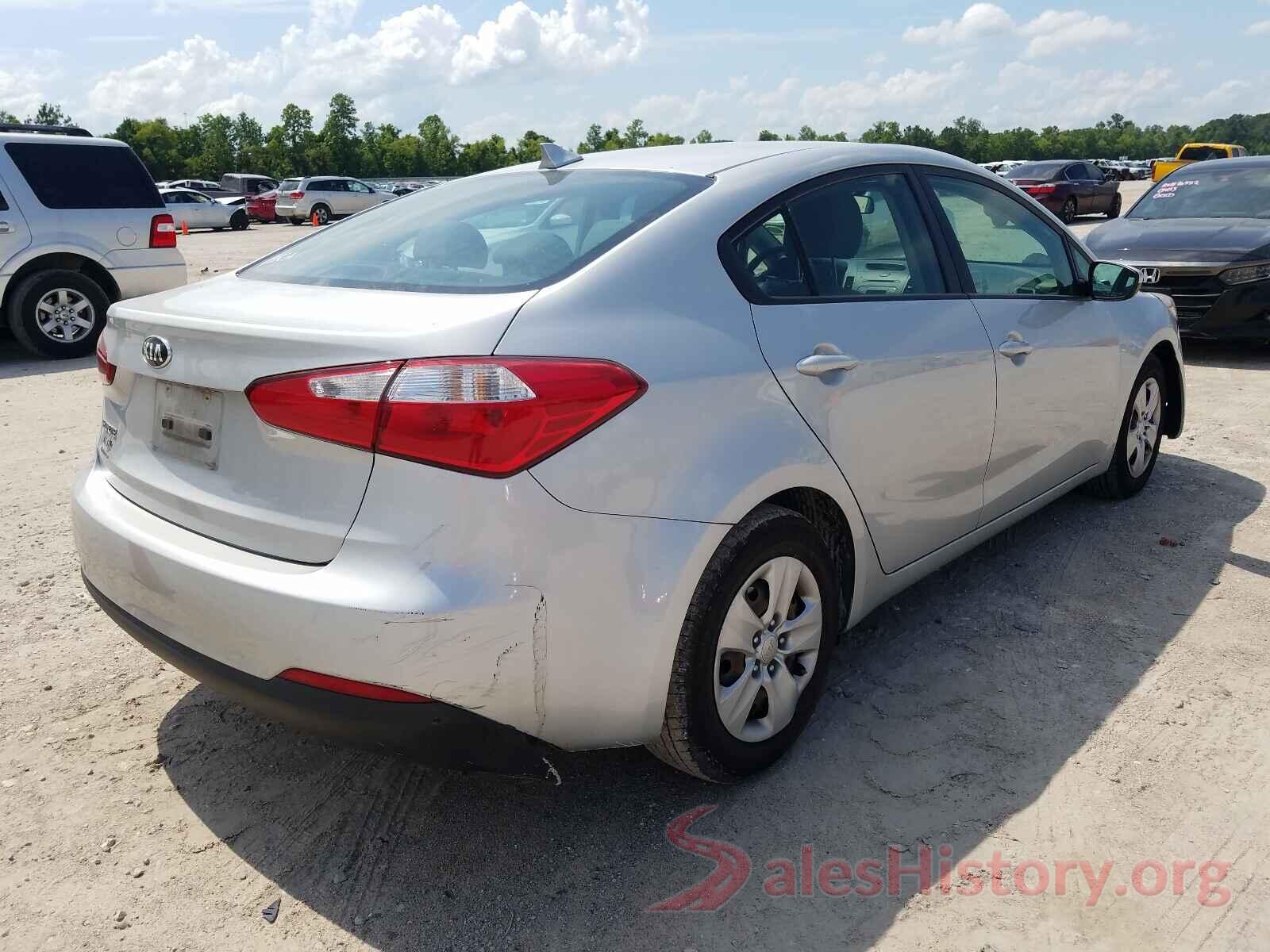 KNAFK4A66G5555124 2016 KIA FORTE