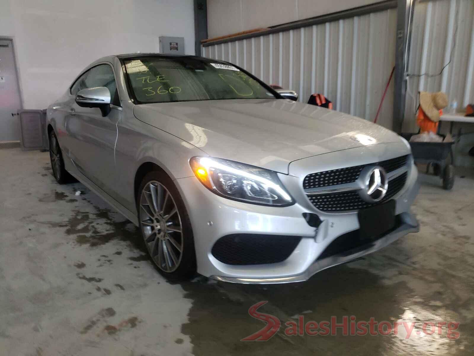 WDDWJ4JB2HF363073 2017 MERCEDES-BENZ C CLASS