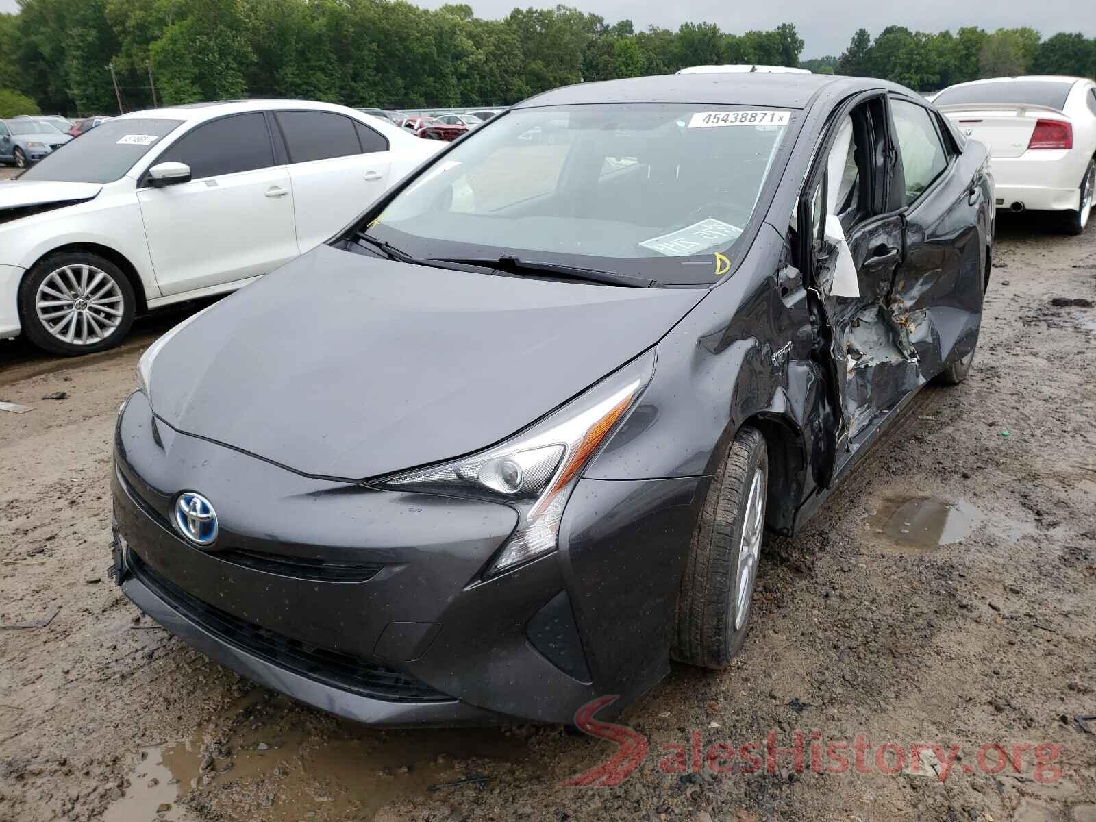 JTDKBRFU8G3012956 2016 TOYOTA PRIUS