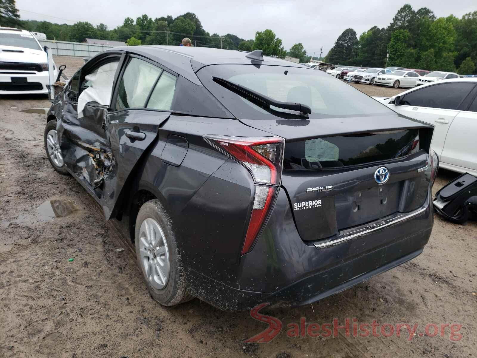 JTDKBRFU8G3012956 2016 TOYOTA PRIUS