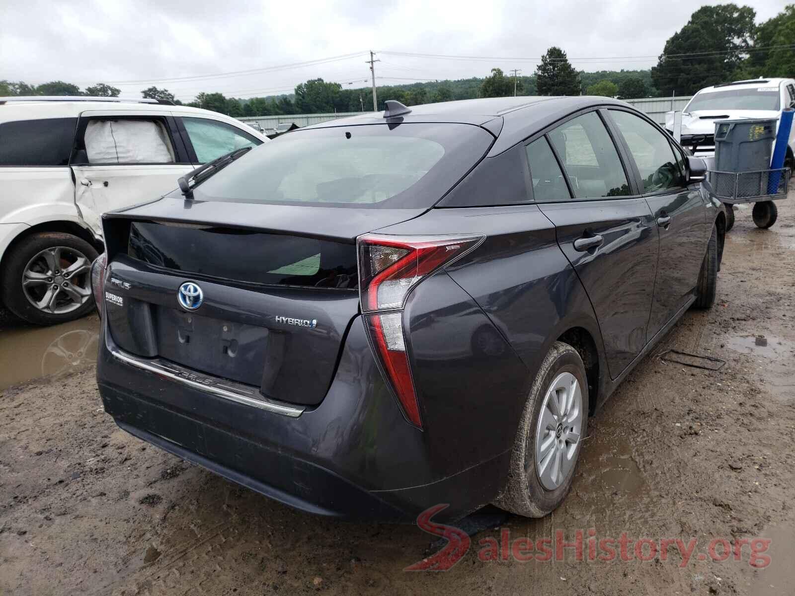 JTDKBRFU8G3012956 2016 TOYOTA PRIUS