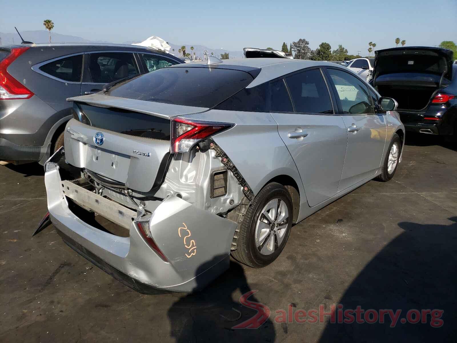 JTDKARFU3G3029277 2016 TOYOTA PRIUS