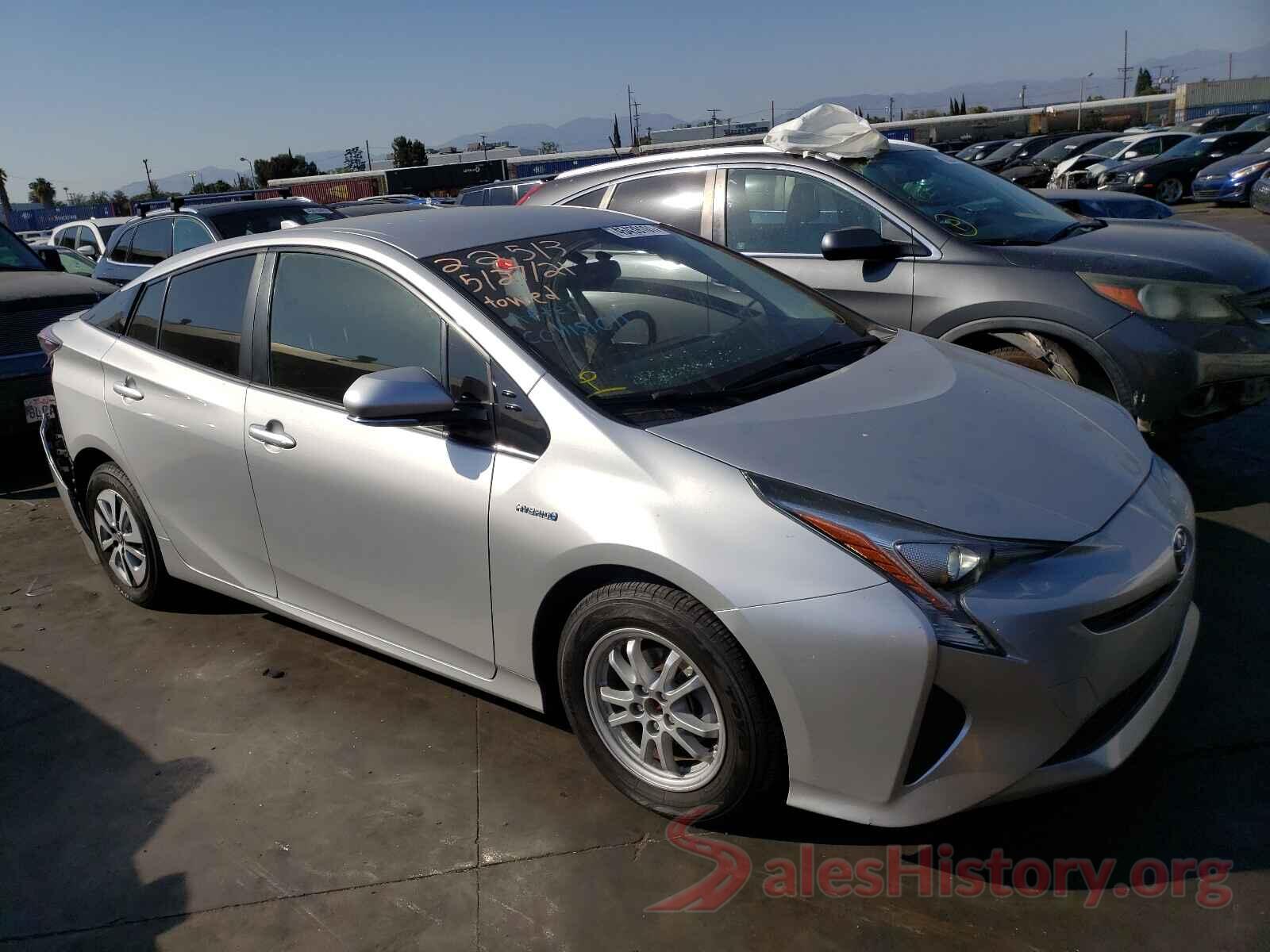 JTDKARFU3G3029277 2016 TOYOTA PRIUS