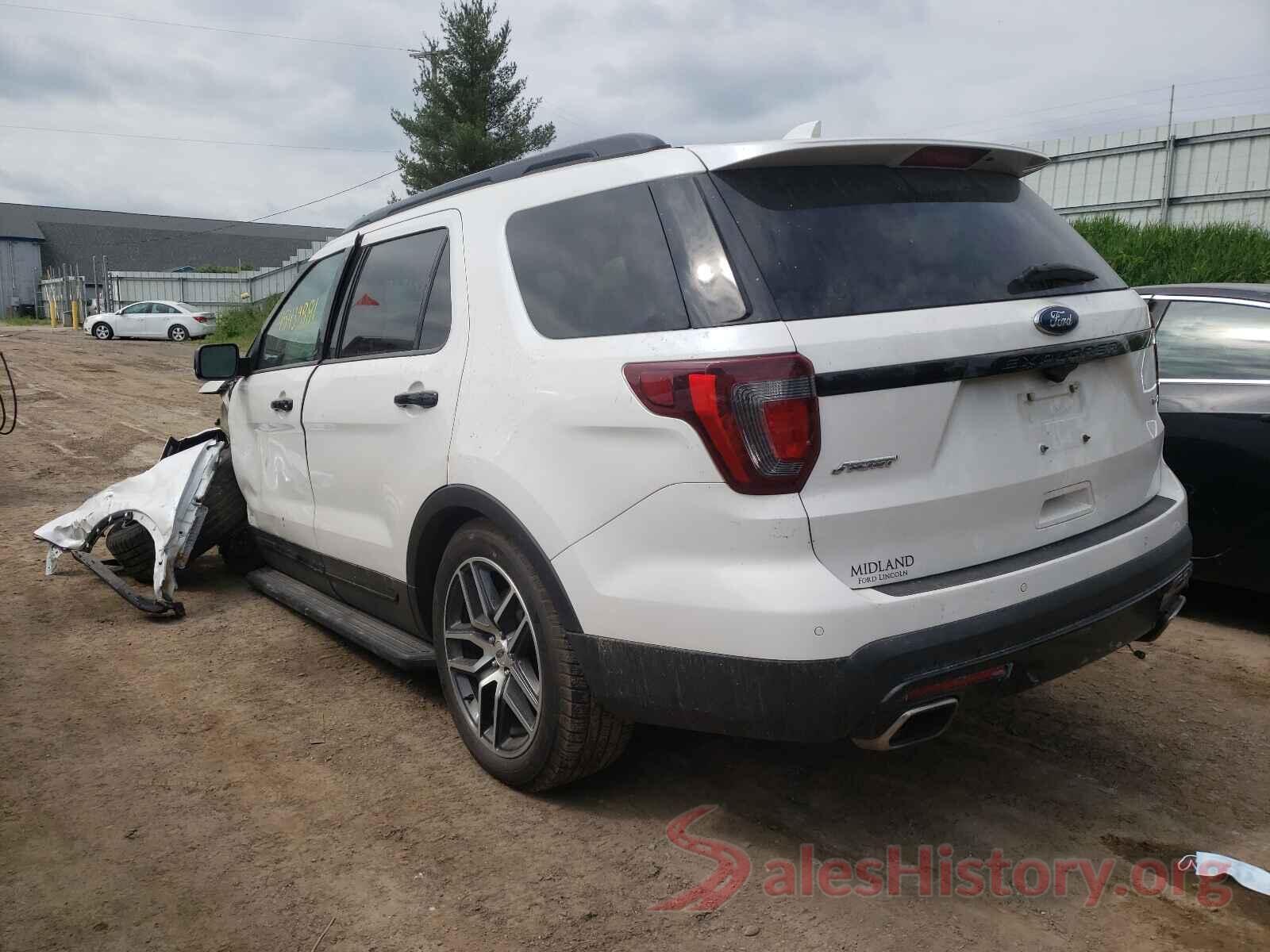 1FM5K8GT6HGB89881 2017 FORD EXPLORER