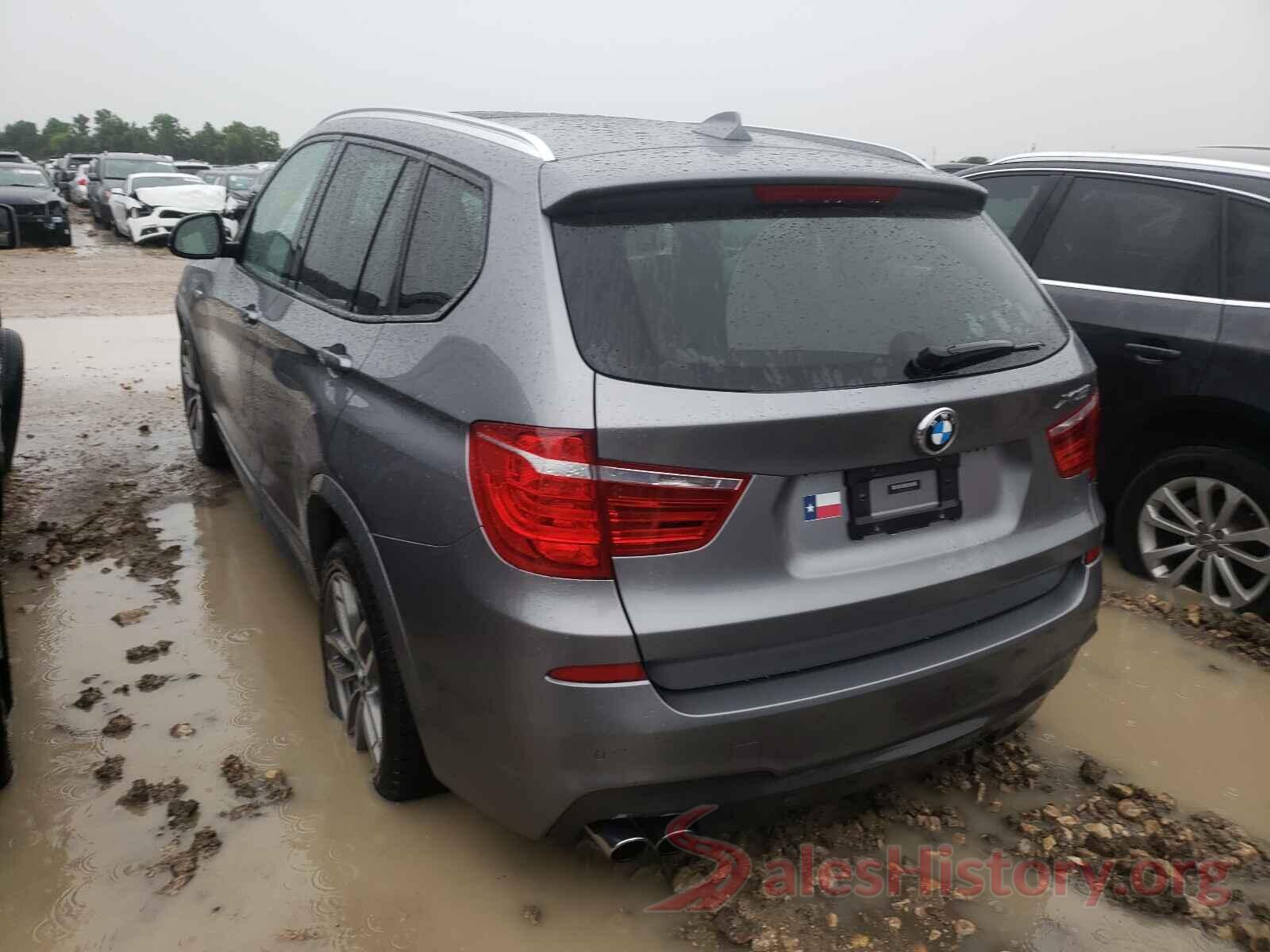 5UXWX7C52G0K36034 2016 BMW X3