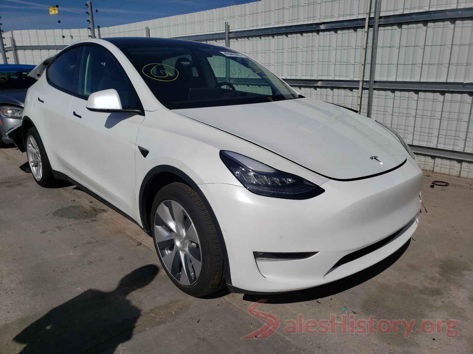 5YJYGDEE9MF119196 2021 TESLA MODEL Y