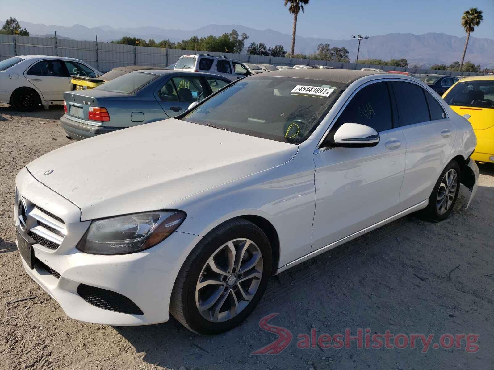 55SWF4JB9GU115576 2016 MERCEDES-BENZ C CLASS