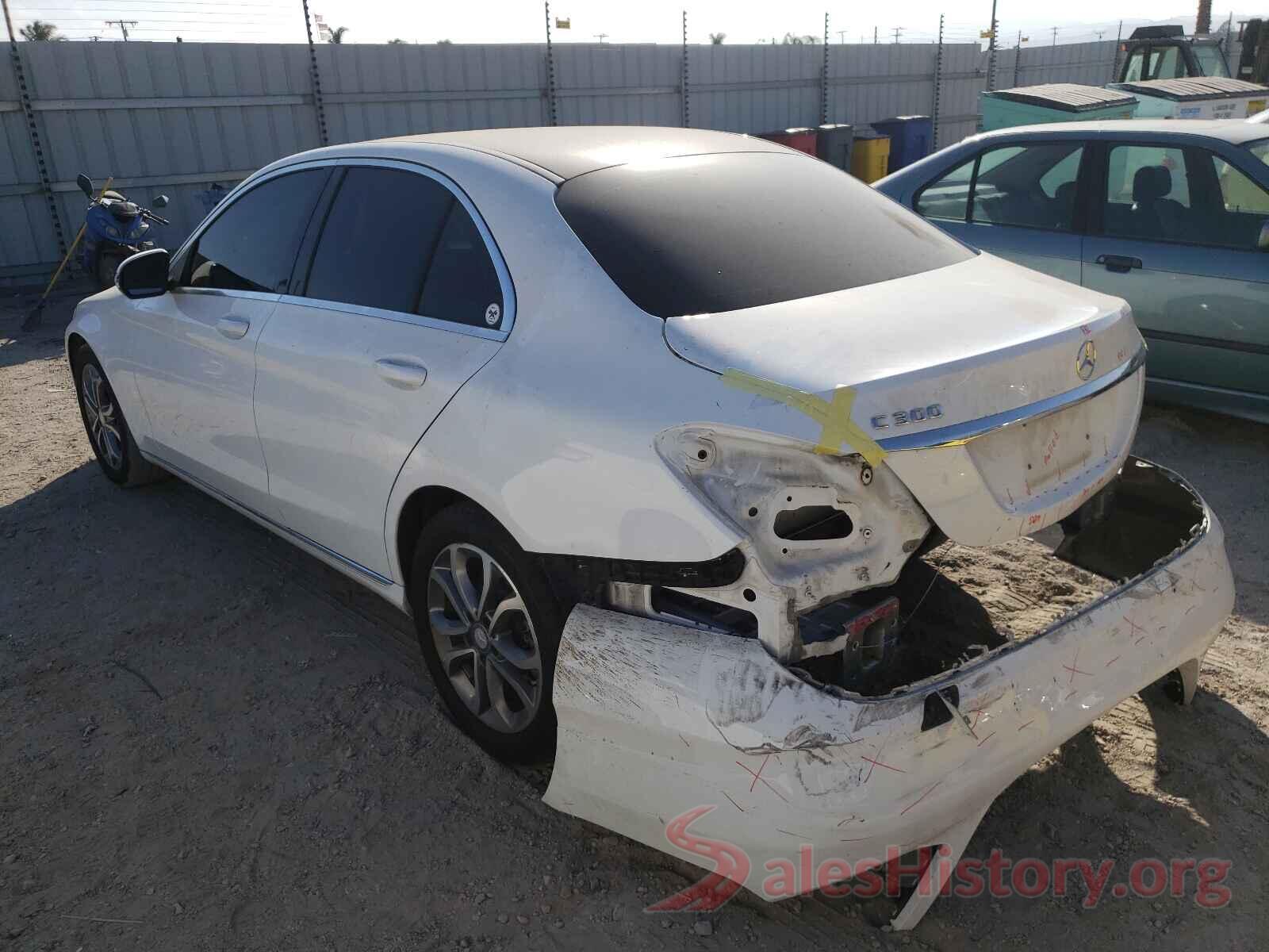 55SWF4JB9GU115576 2016 MERCEDES-BENZ C CLASS