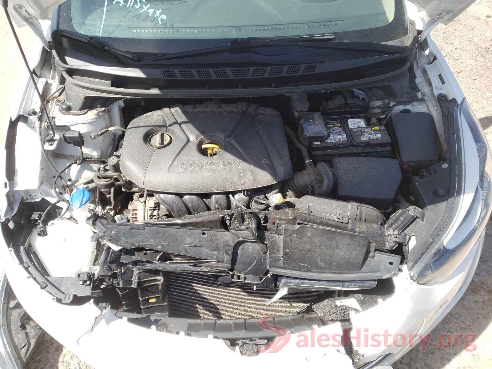 5NPDH4AE1GH759927 2016 HYUNDAI ELANTRA