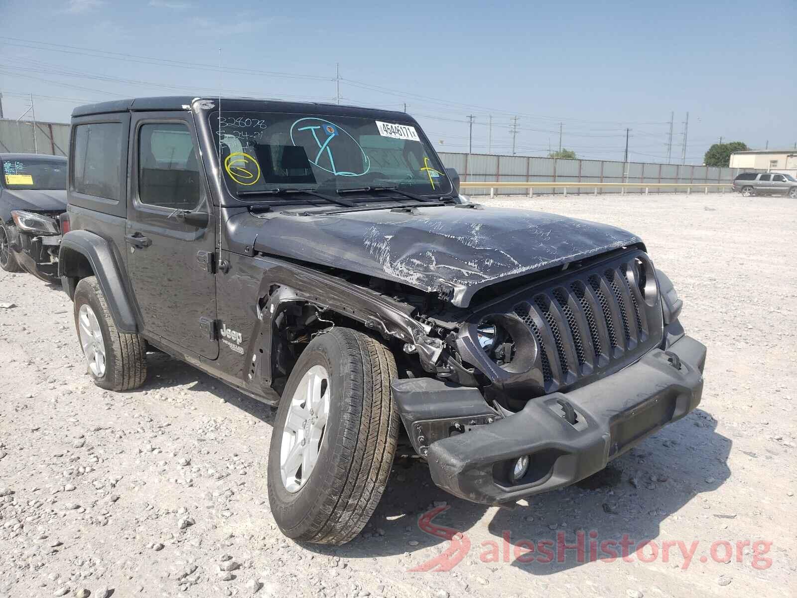 1C4GJXAN2LW227481 2020 JEEP WRANGLER