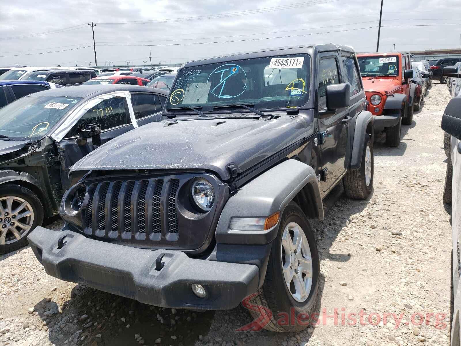 1C4GJXAN2LW227481 2020 JEEP WRANGLER