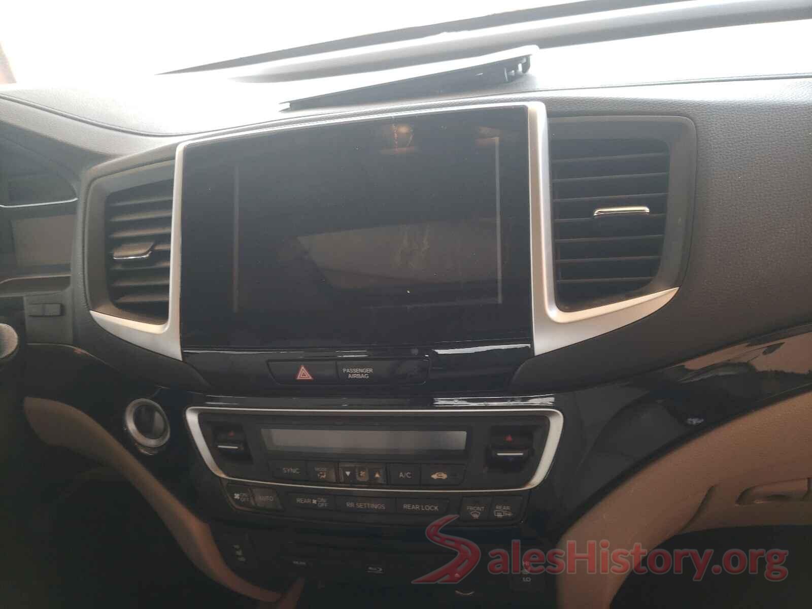 5FNYF6H99GB091384 2016 HONDA PILOT