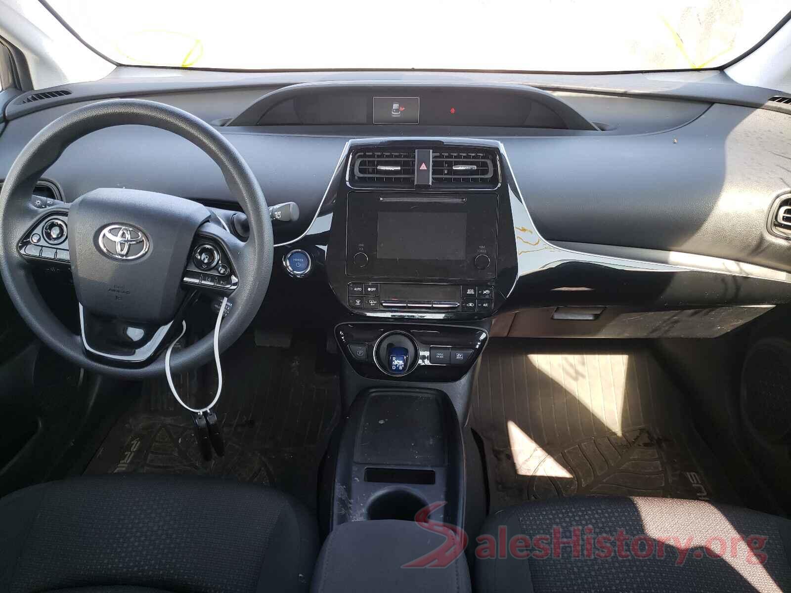 JTDL9RFUXK3000493 2019 TOYOTA PRIUS