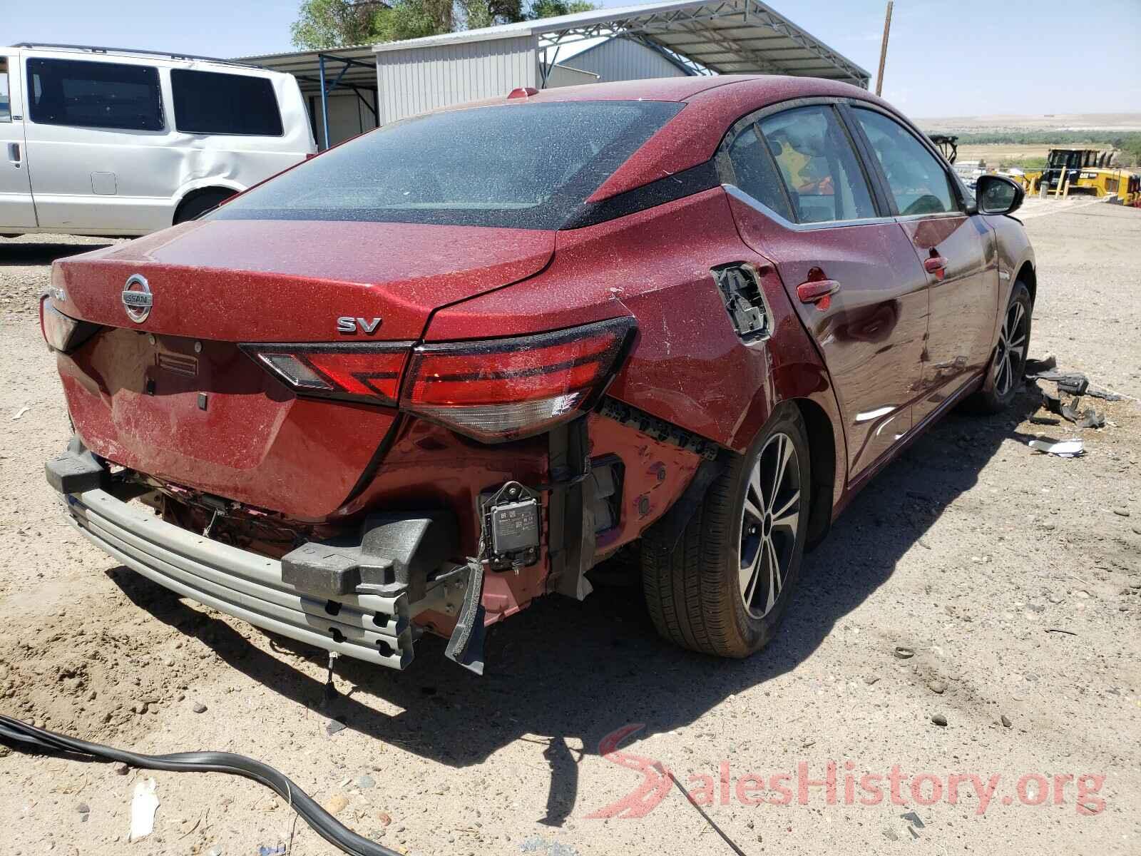 3N1AB8CV4LY229525 2020 NISSAN SENTRA