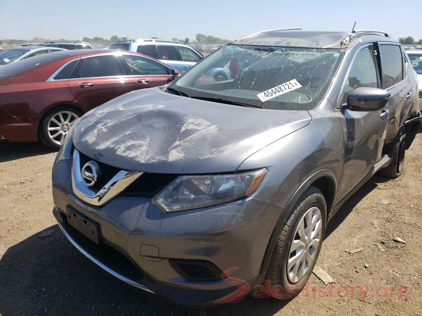 5N1AT2MV4GC847752 2016 NISSAN ROGUE