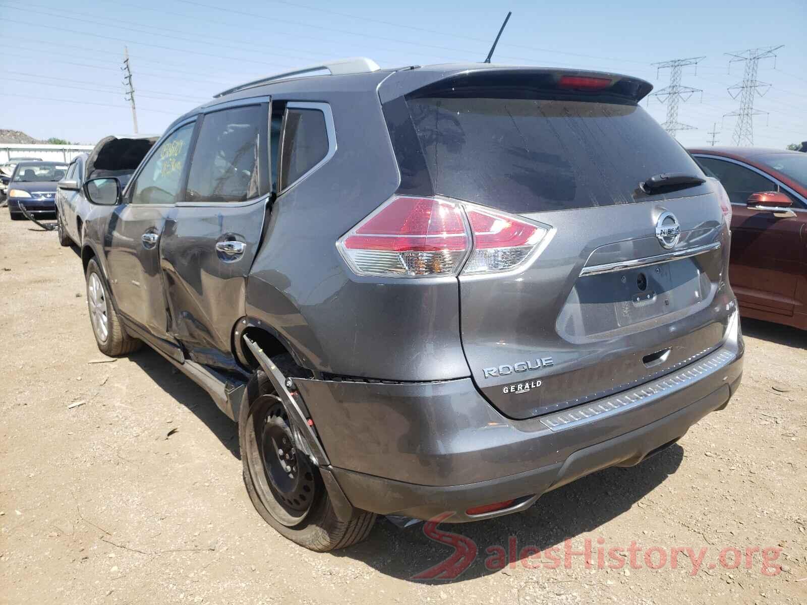 5N1AT2MV4GC847752 2016 NISSAN ROGUE