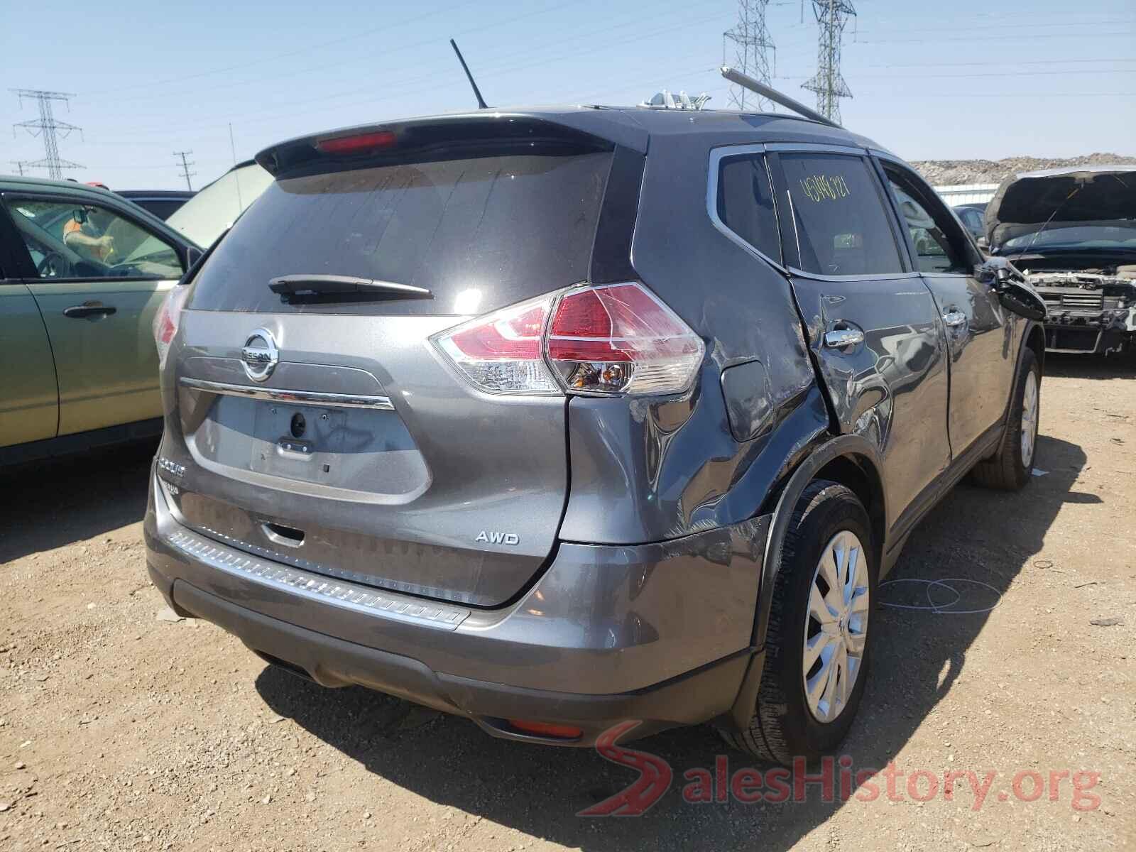 5N1AT2MV4GC847752 2016 NISSAN ROGUE