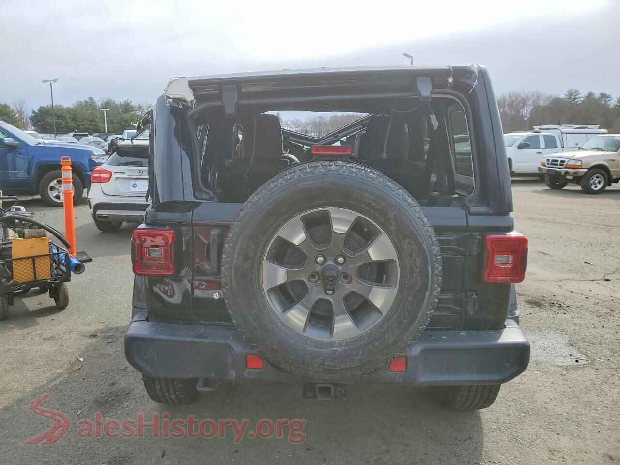 2018 JEEP WRANGLER VIN 1C4HJXEN3JW235293, left side view