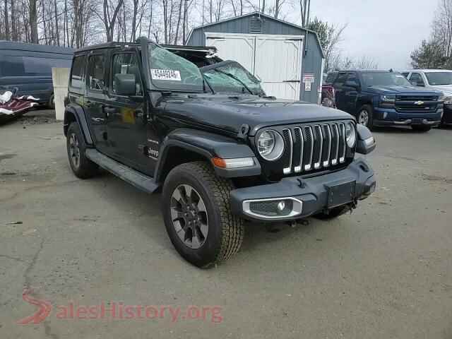 2018 JEEP WRANGLER VIN 1C4HJXEN3JW235293, trunk area