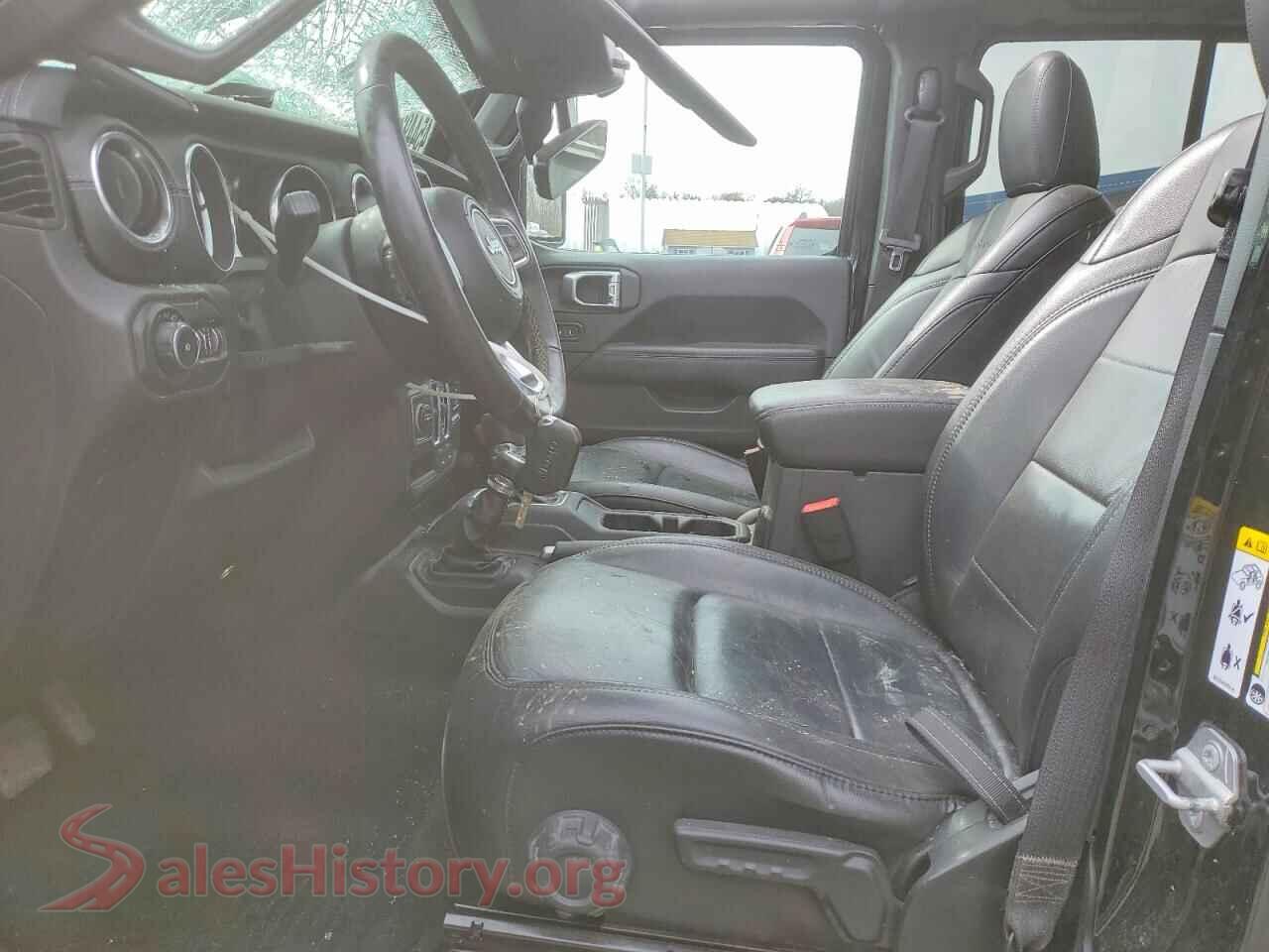 2018 JEEP WRANGLER VIN 1C4HJXEN3JW235293, engine bay