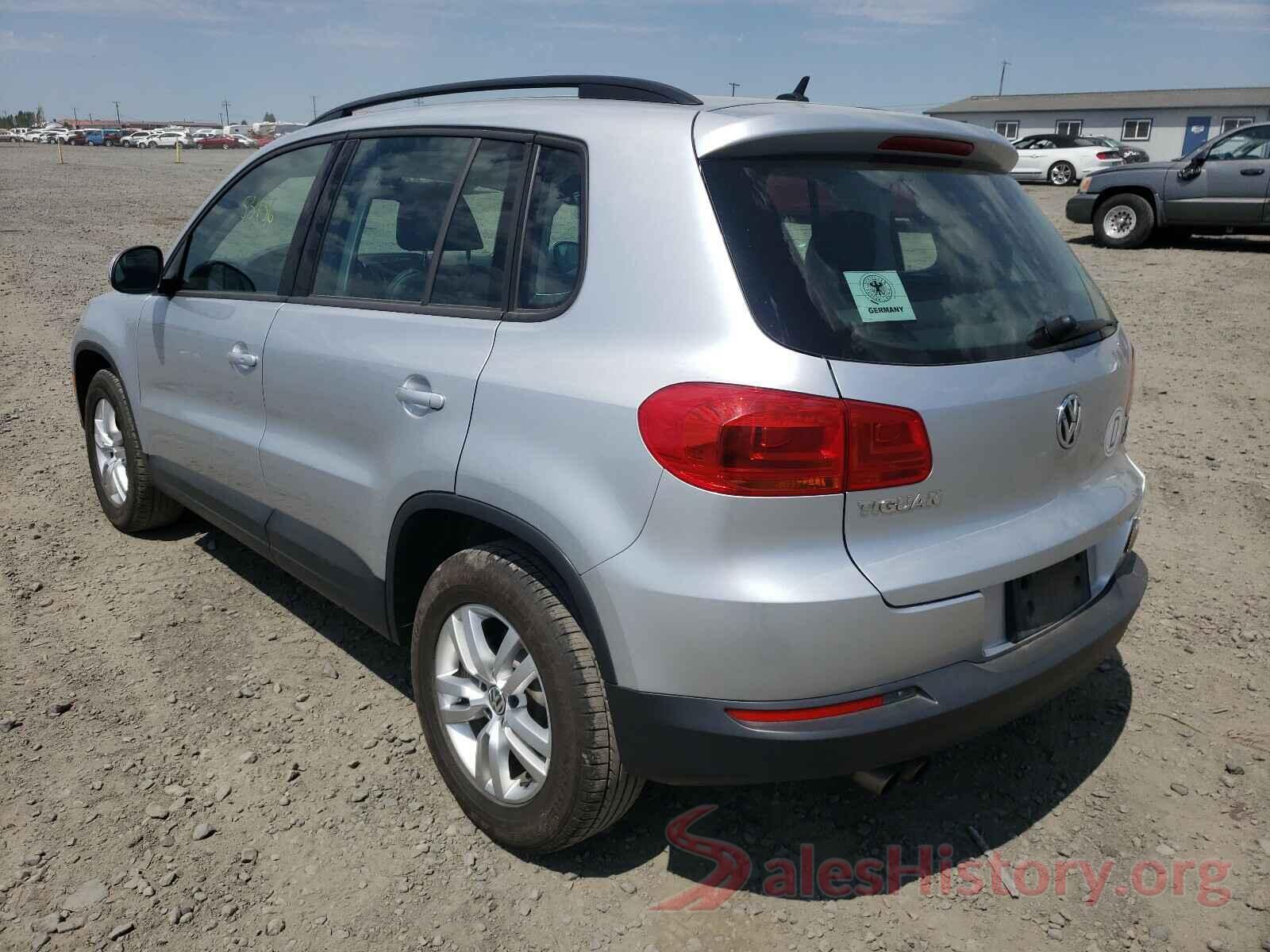 WVGBV7AX8GW589686 2016 VOLKSWAGEN TIGUAN