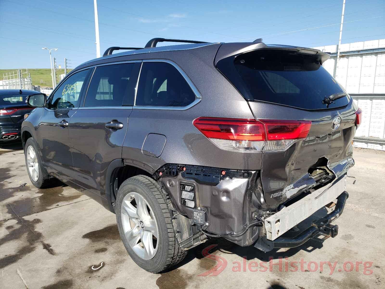 5TDDZRFH7HS431324 2017 TOYOTA HIGHLANDER