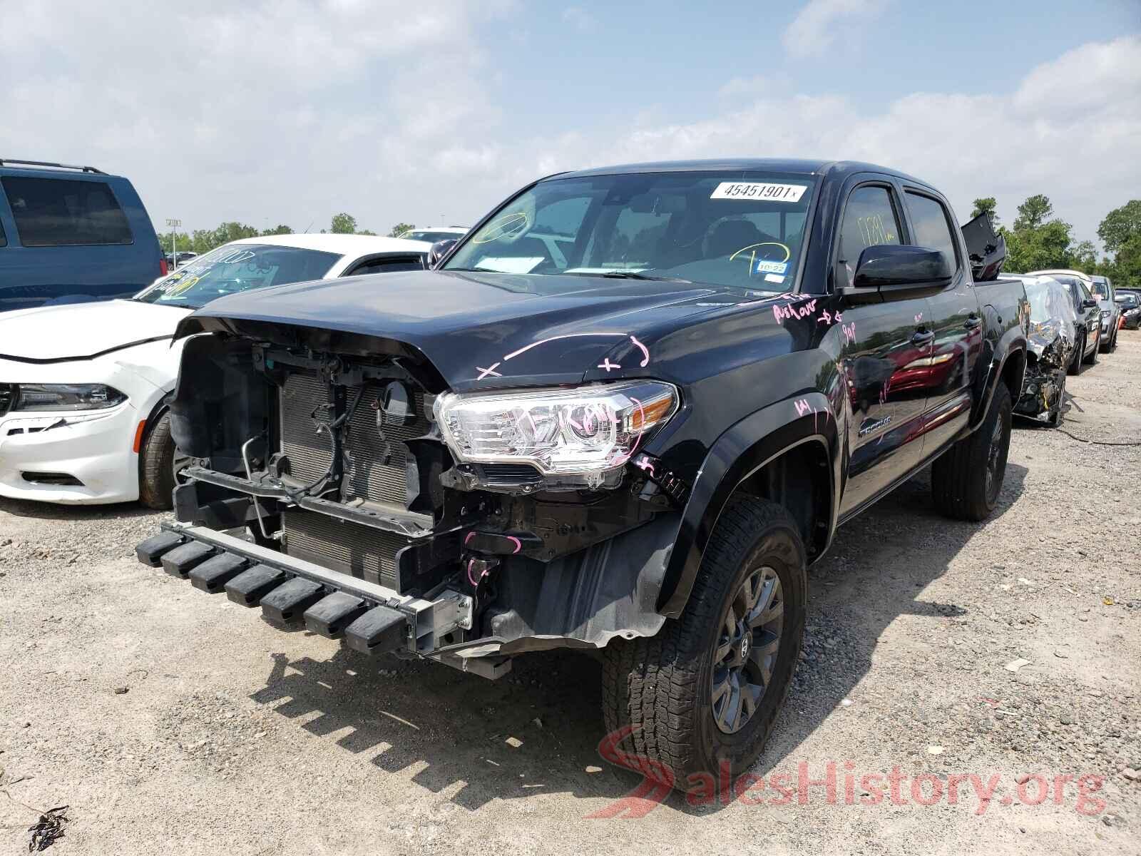 5TFAX5GN0MX190250 2021 TOYOTA TACOMA