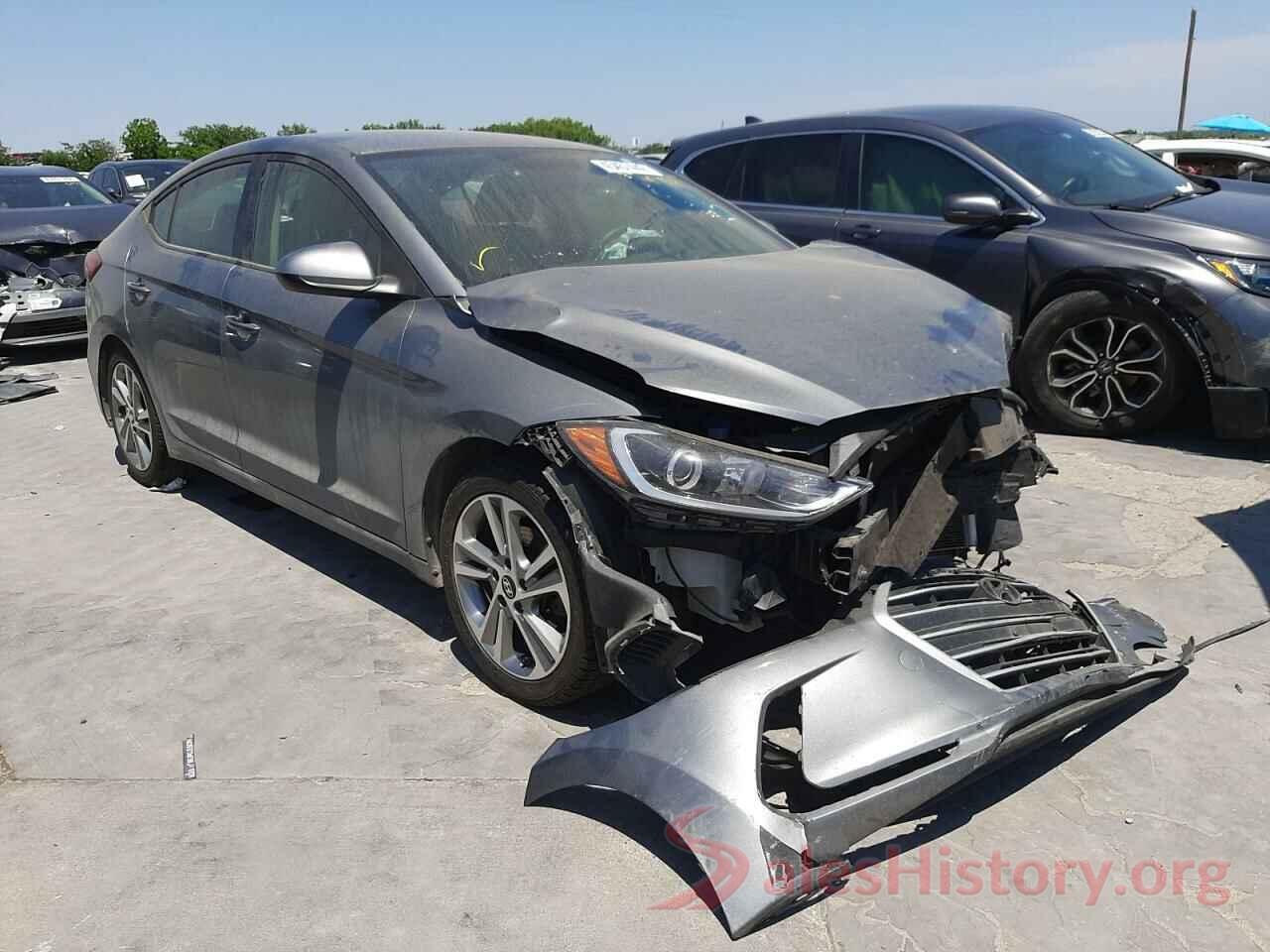 KMHD84LFXHU242053 2017 HYUNDAI ELANTRA