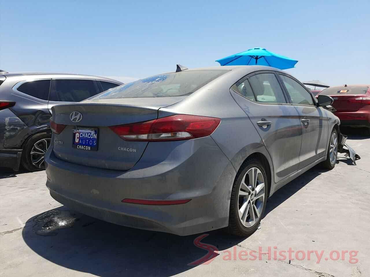 KMHD84LFXHU242053 2017 HYUNDAI ELANTRA