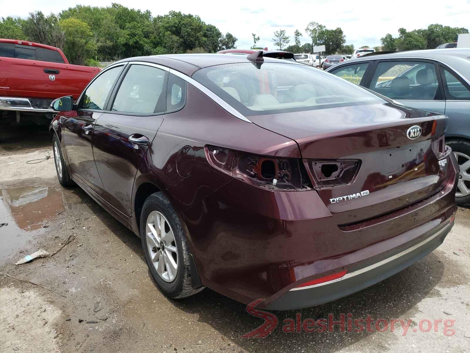 5XXGT4L33GG096749 2016 KIA OPTIMA