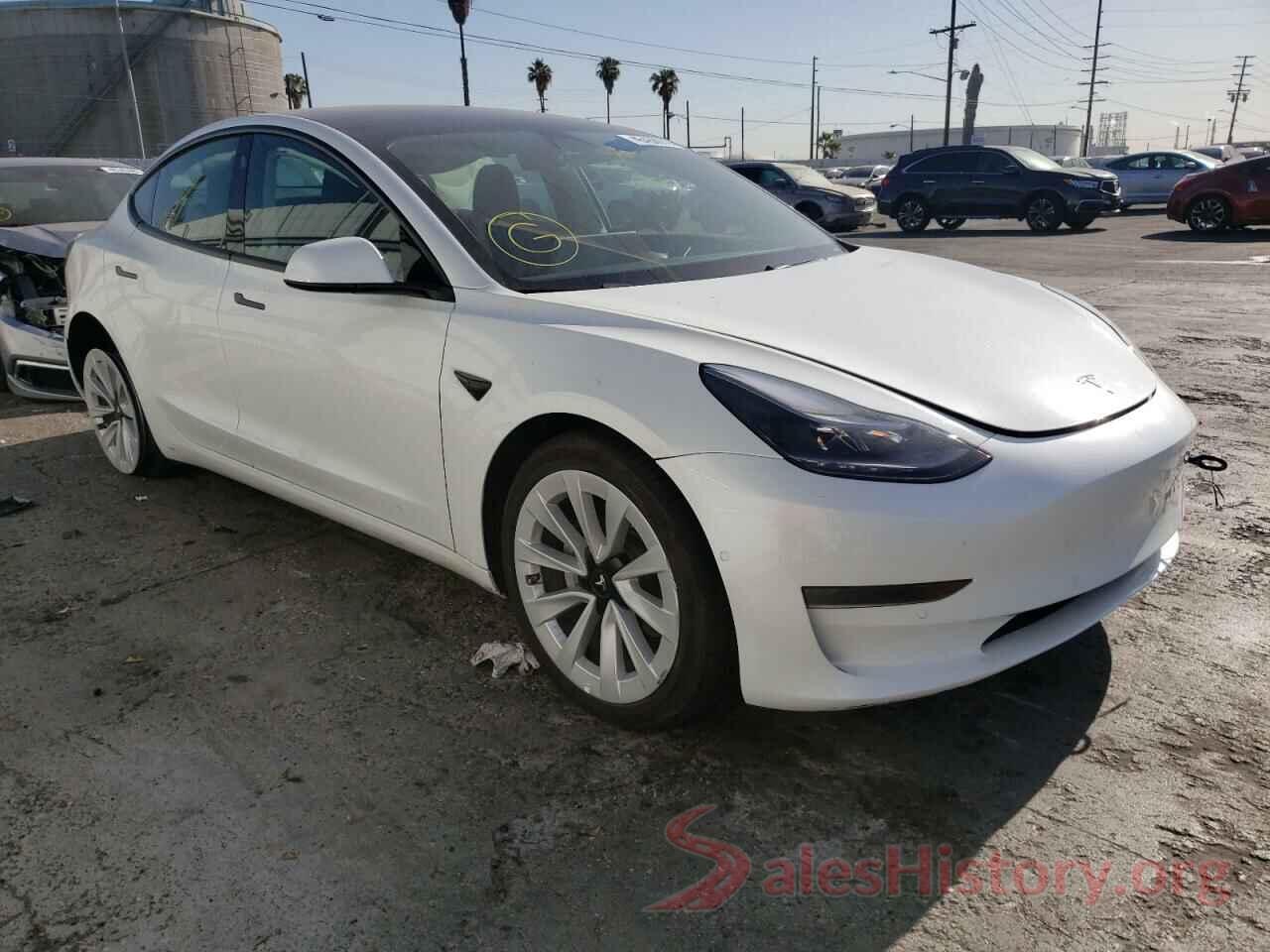 5YJ3E1EA1MF066554 2021 TESLA MODEL 3