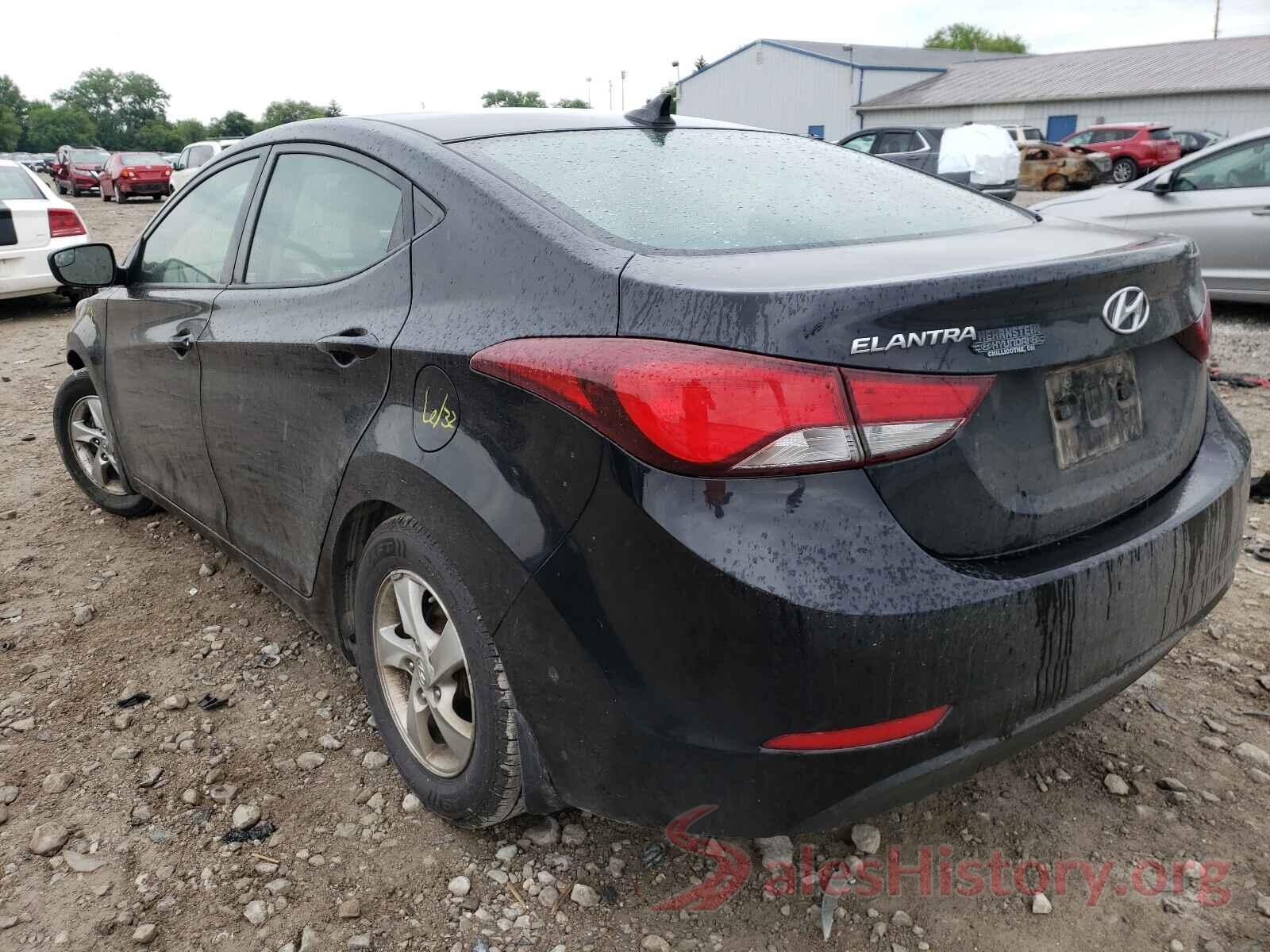 KMHDH4AE6FU381104 2015 HYUNDAI ELANTRA