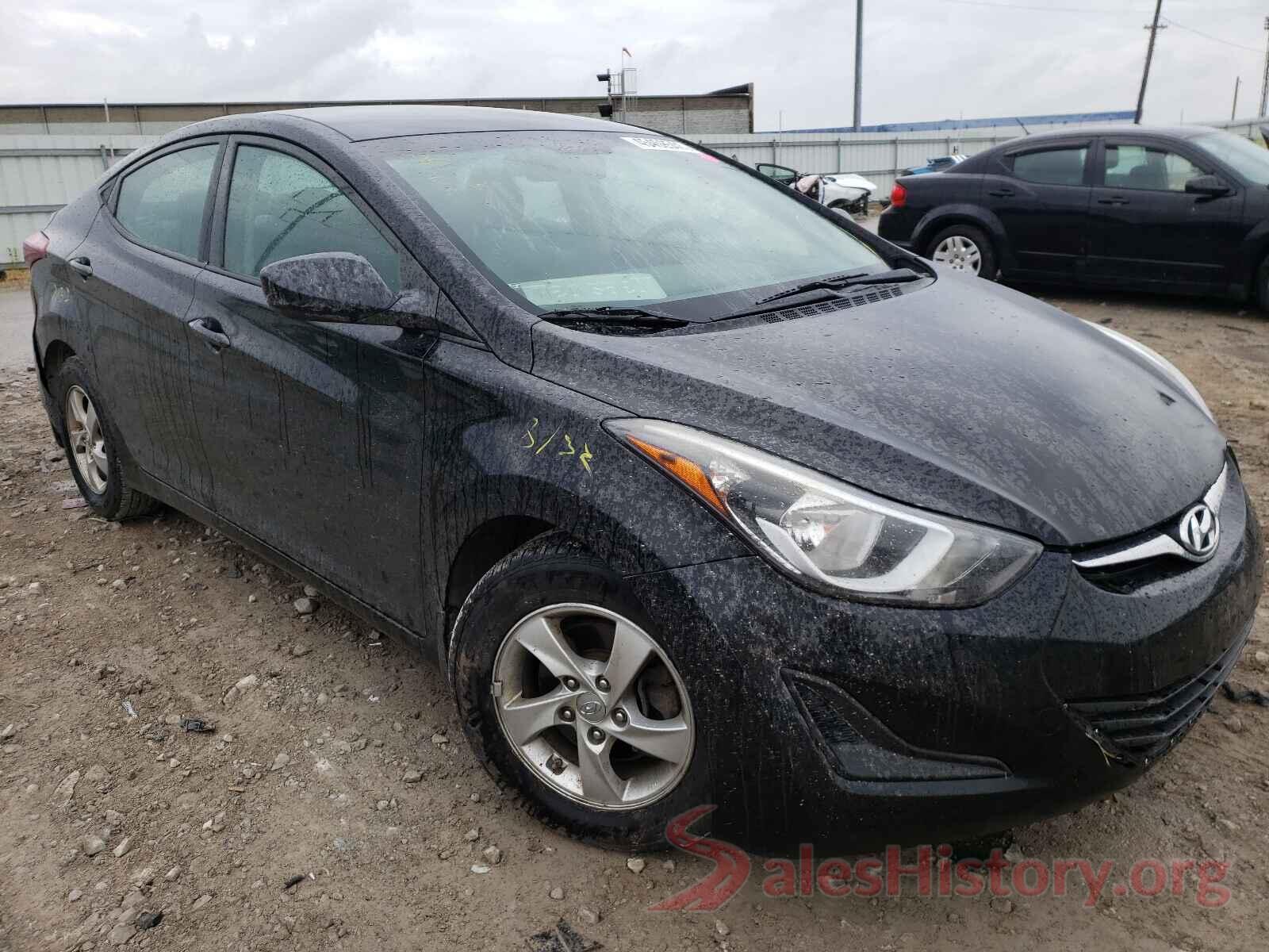 KMHDH4AE6FU381104 2015 HYUNDAI ELANTRA