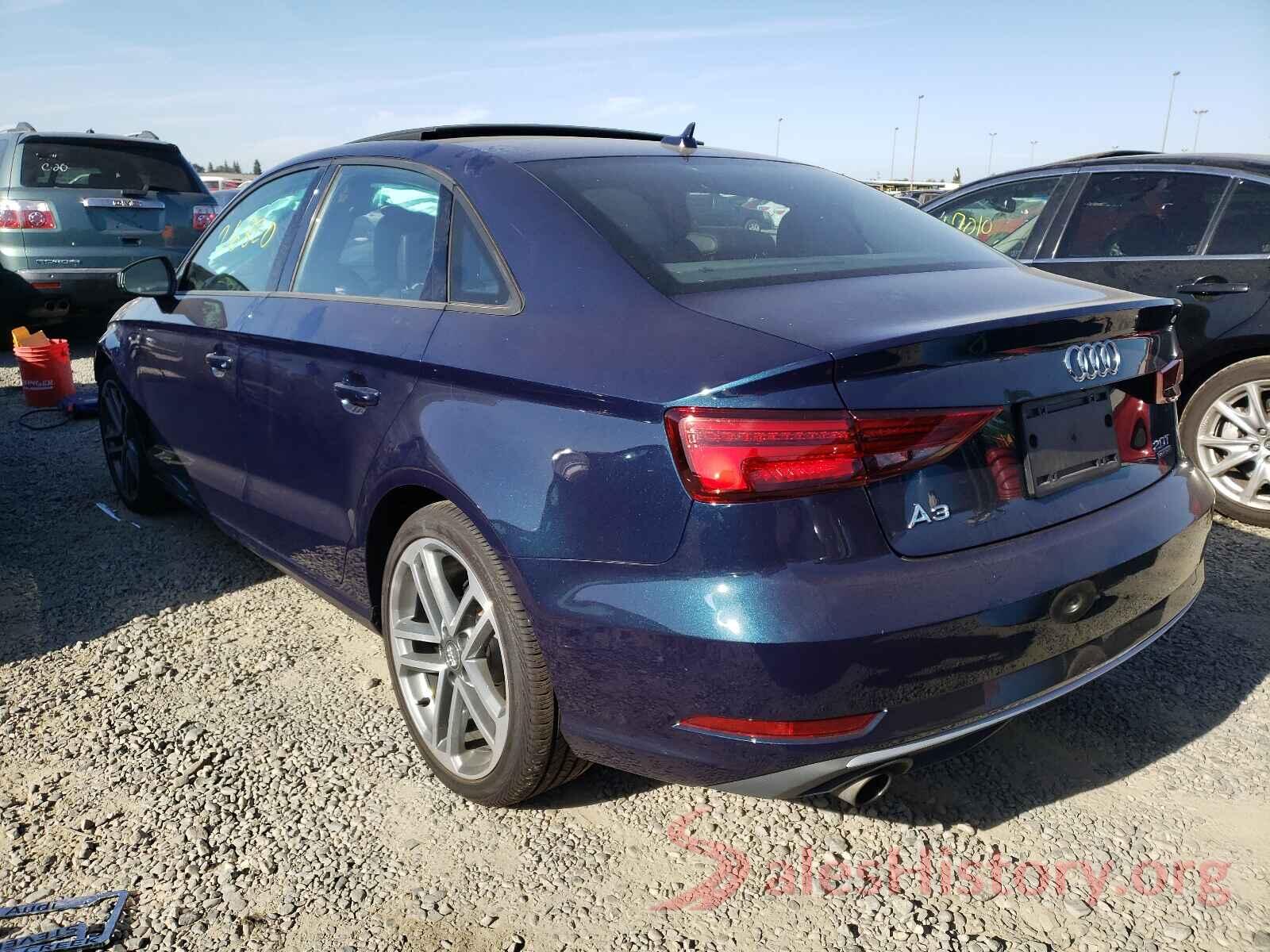 WAUB8GFF0H1064970 2017 AUDI A3