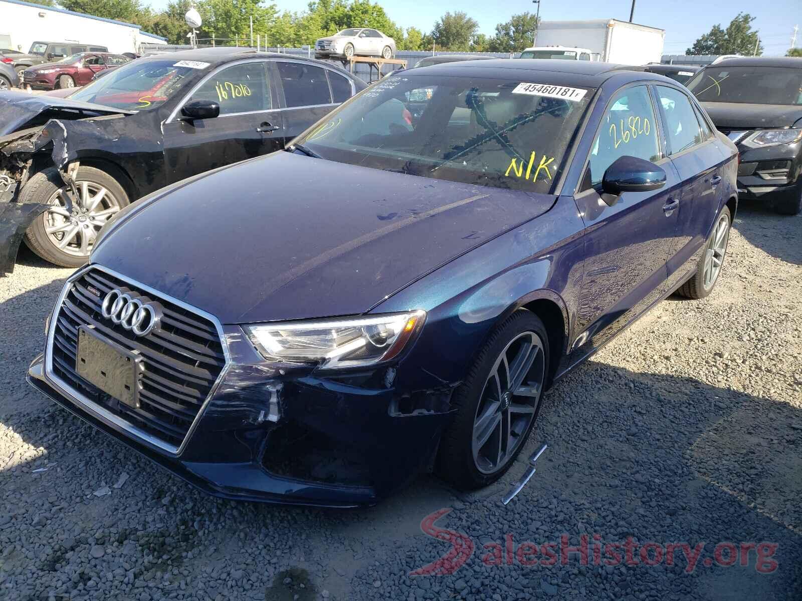 WAUB8GFF0H1064970 2017 AUDI A3