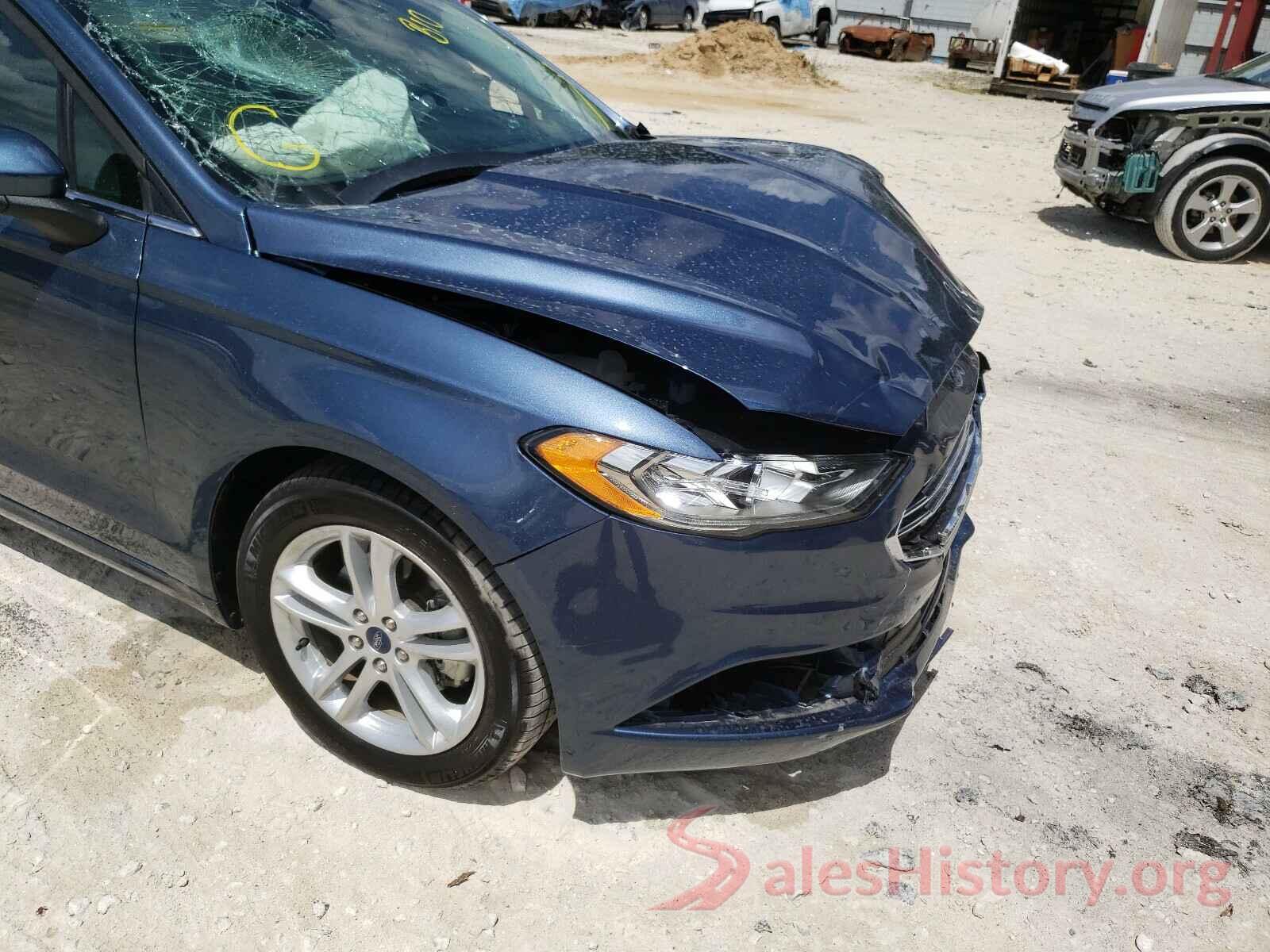 3FA6P0HD7JR195843 2018 FORD FUSION