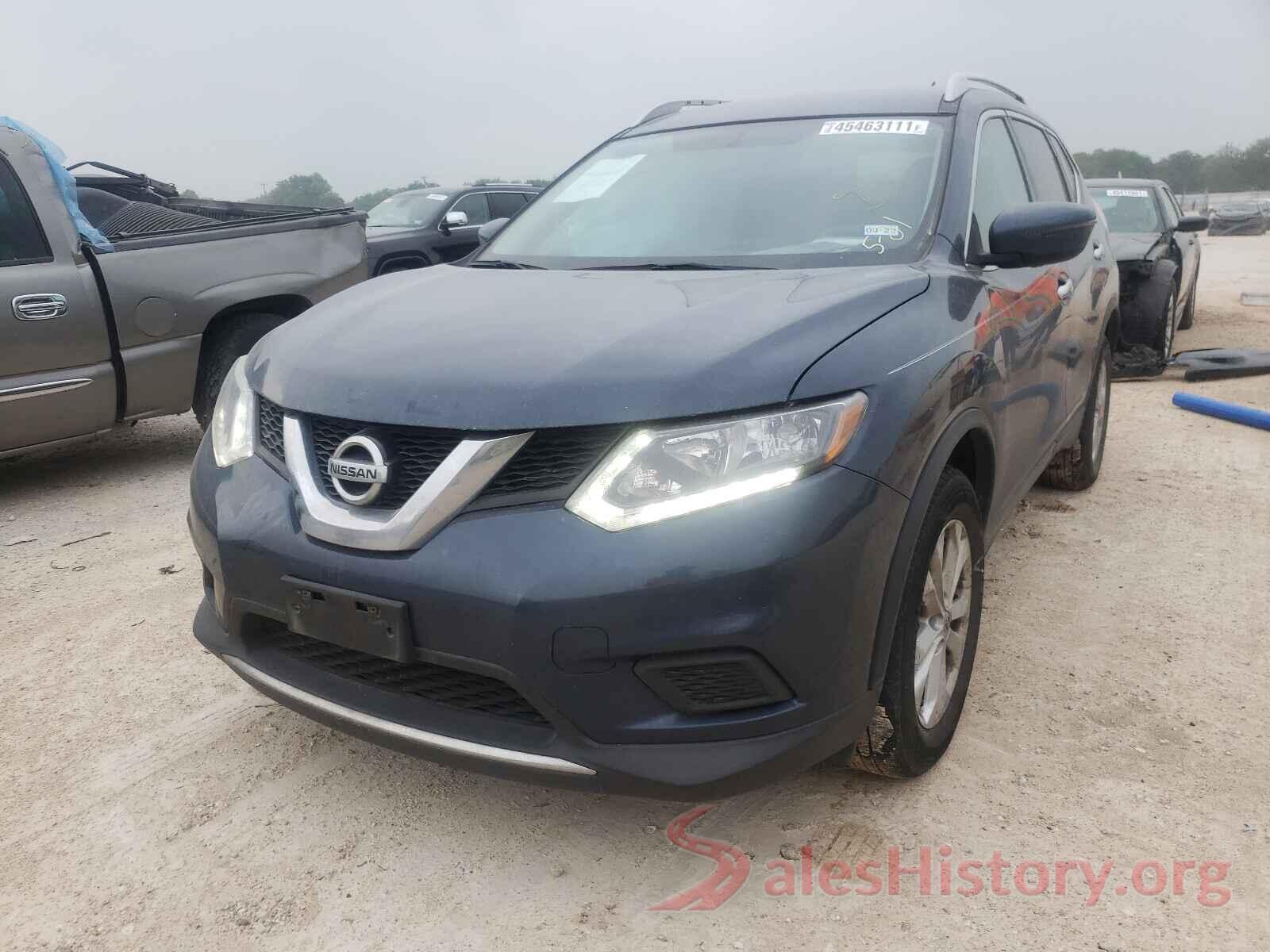 KNMAT2MT4GP597103 2016 NISSAN ROGUE