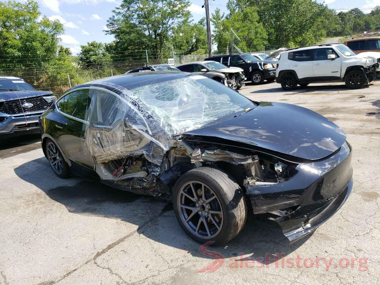 5YJ3E1EA2KF484277 2019 TESLA MODEL 3